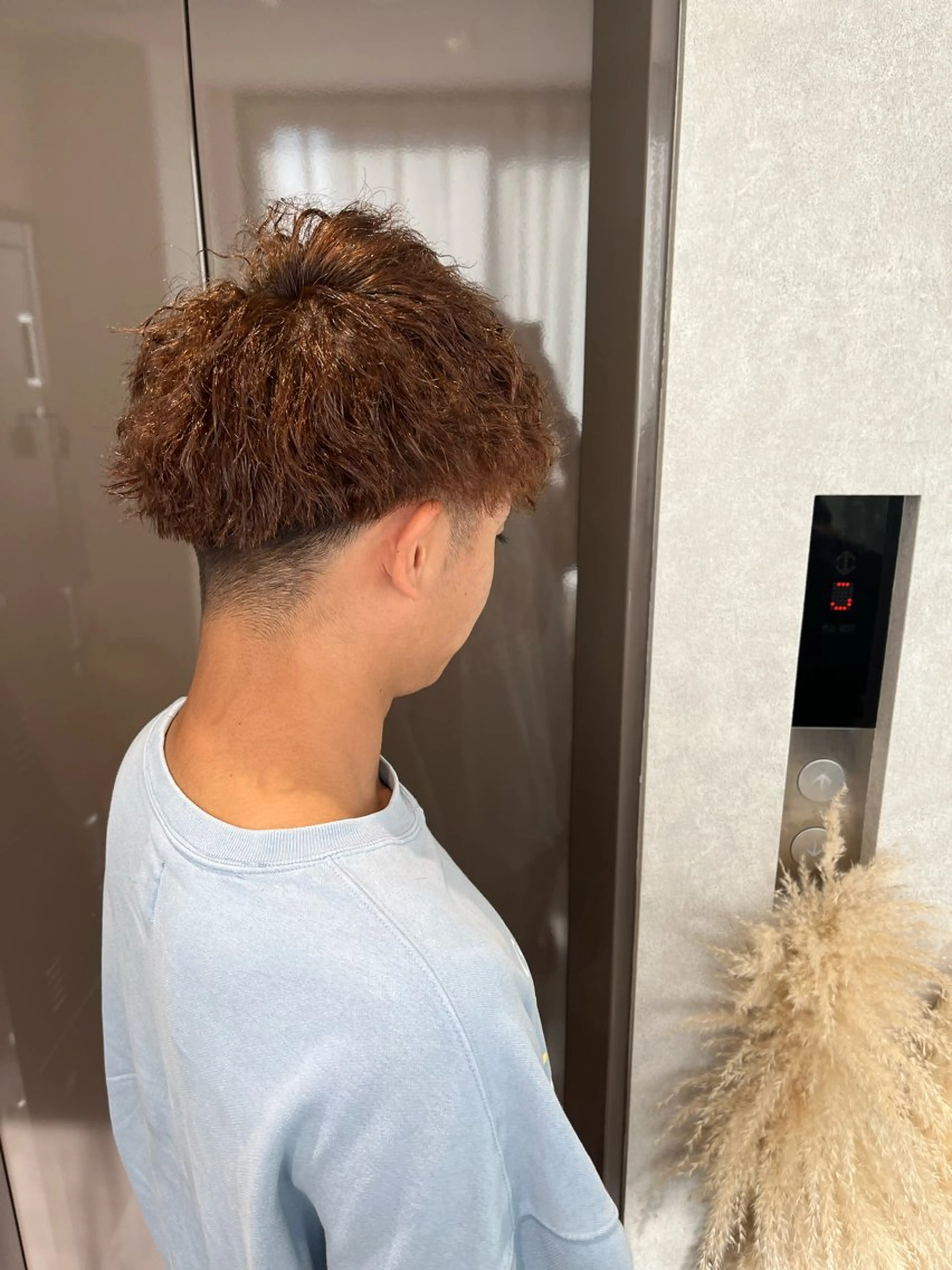 パーマ メンズ カット パーマ QUE所属・QUEなつみ 🕊🫧のヘアスタイル