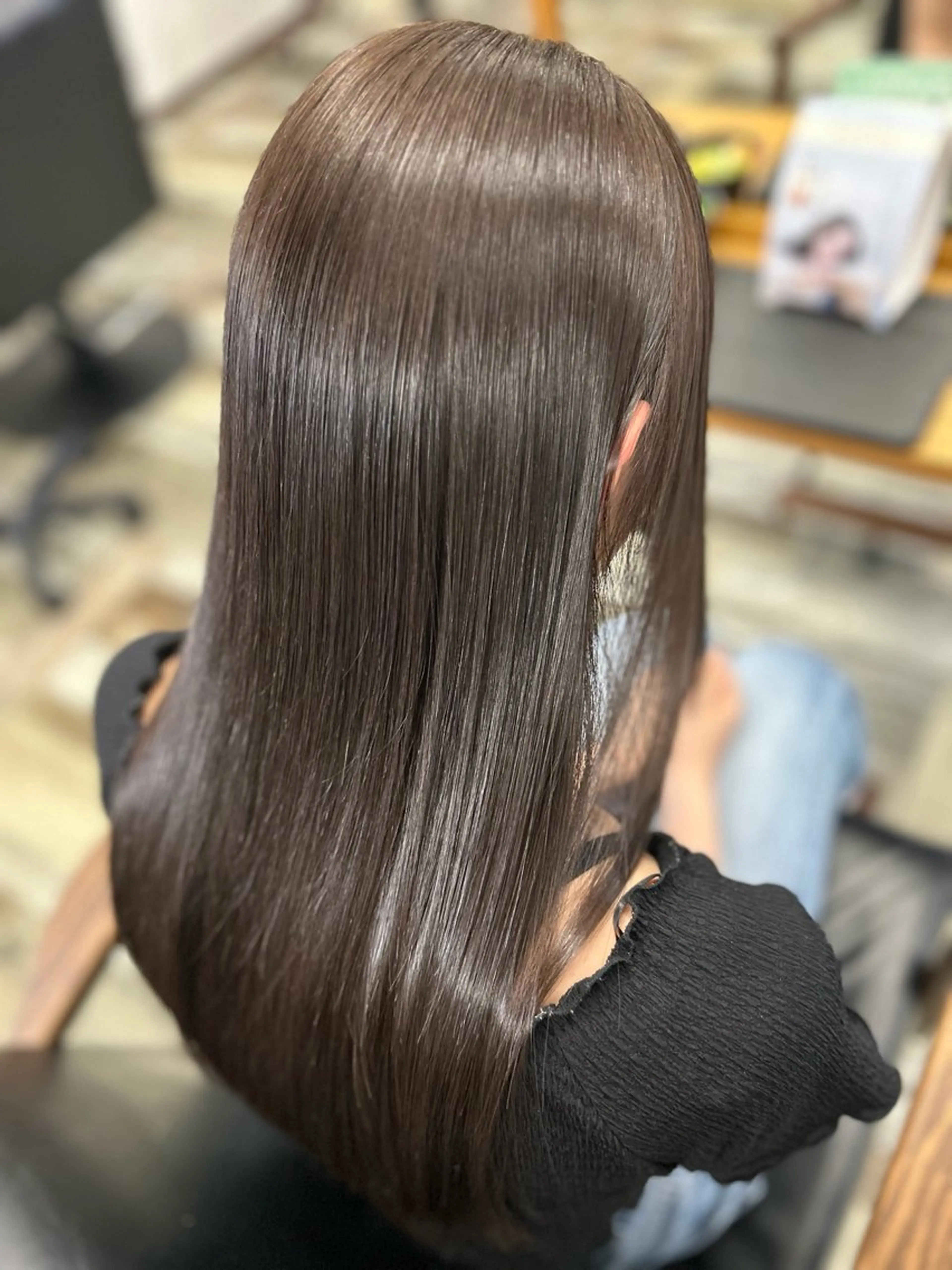 ロング トリートメント 小澤 日菜のヘアスタイル