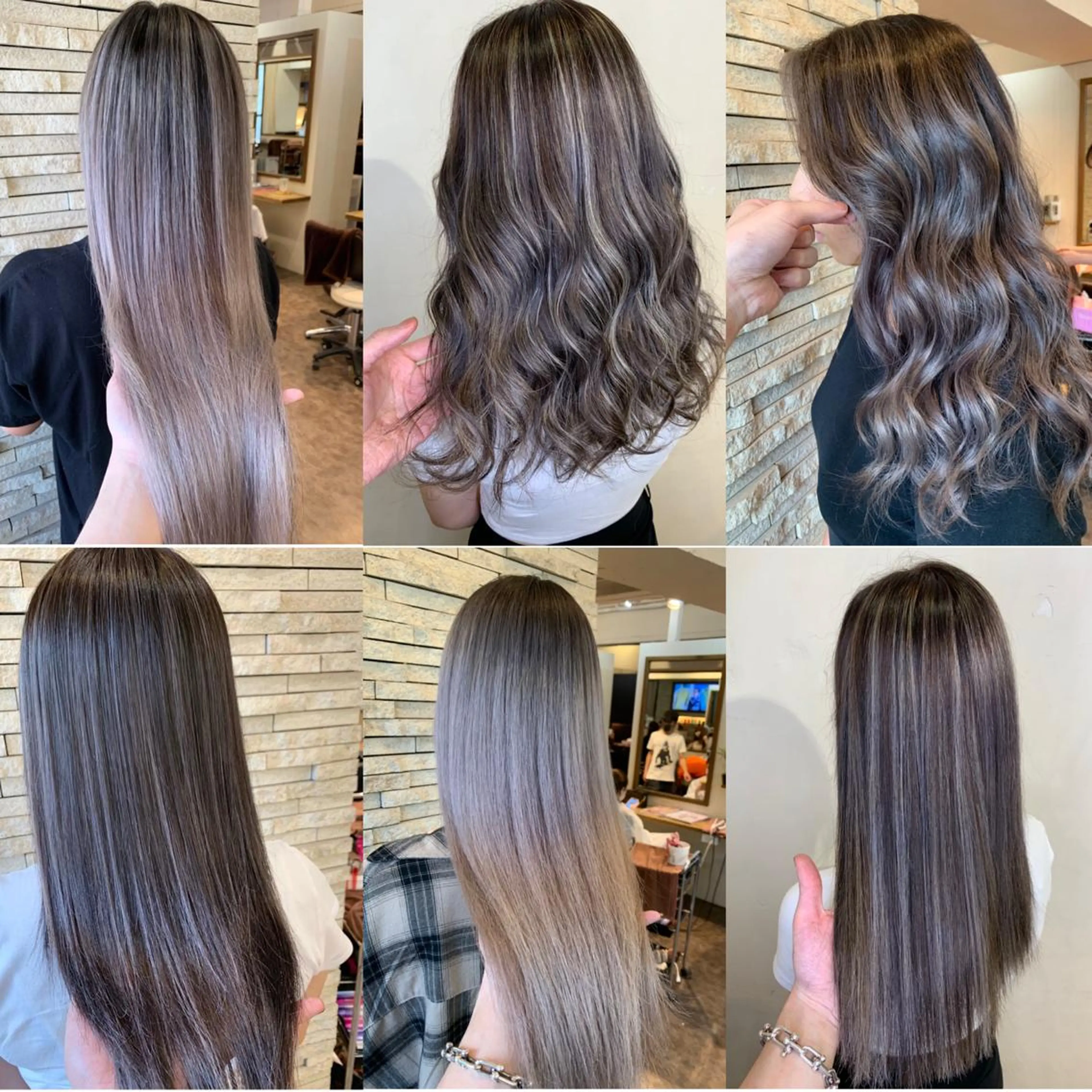 セミロング カラー デザインカラー ヘアカラー サロウィン千葉所属・サロウィン千葉店 Toshikiのヘアスタイル