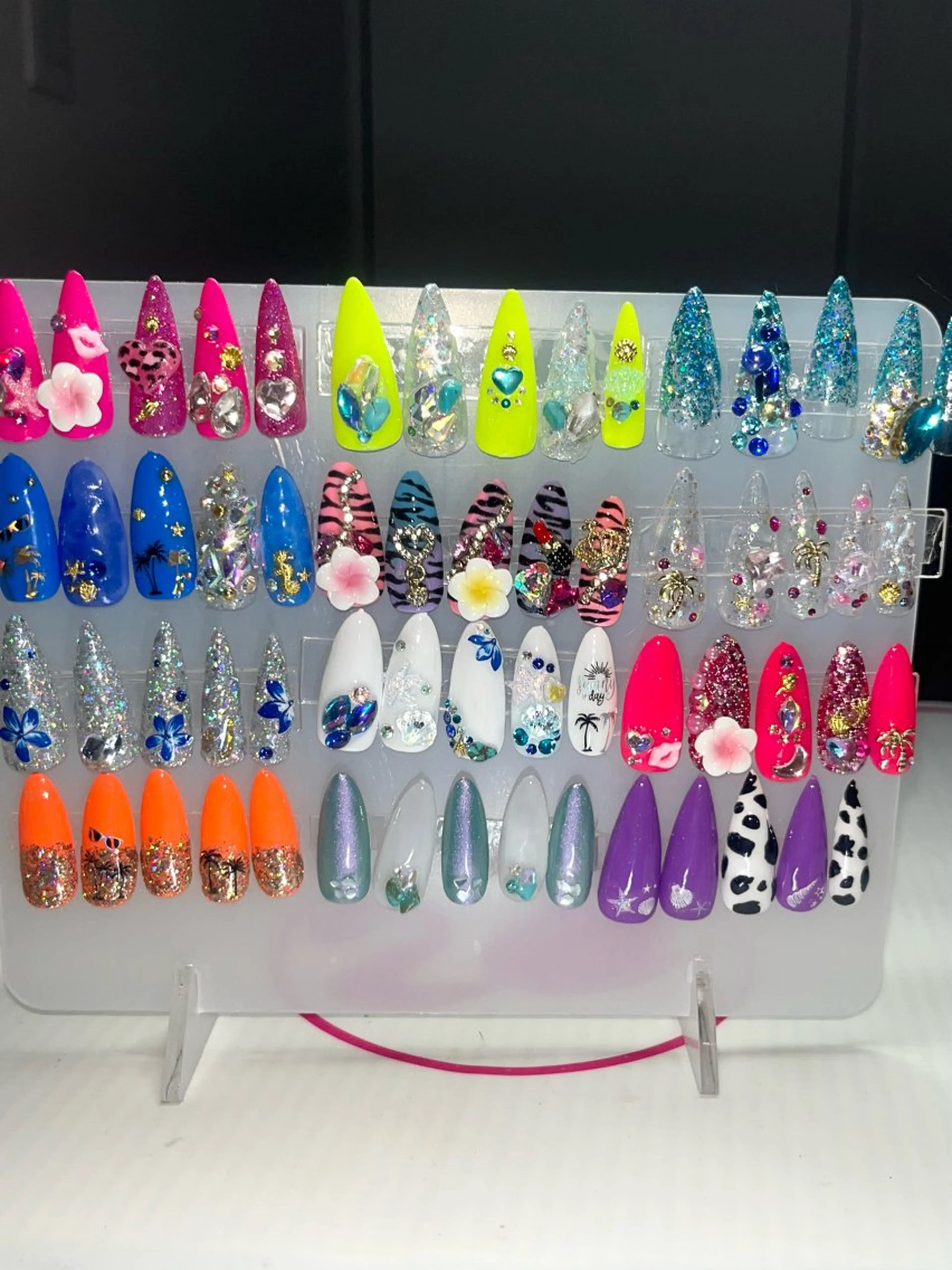 ジェル💅ワンカラー🤍の写真