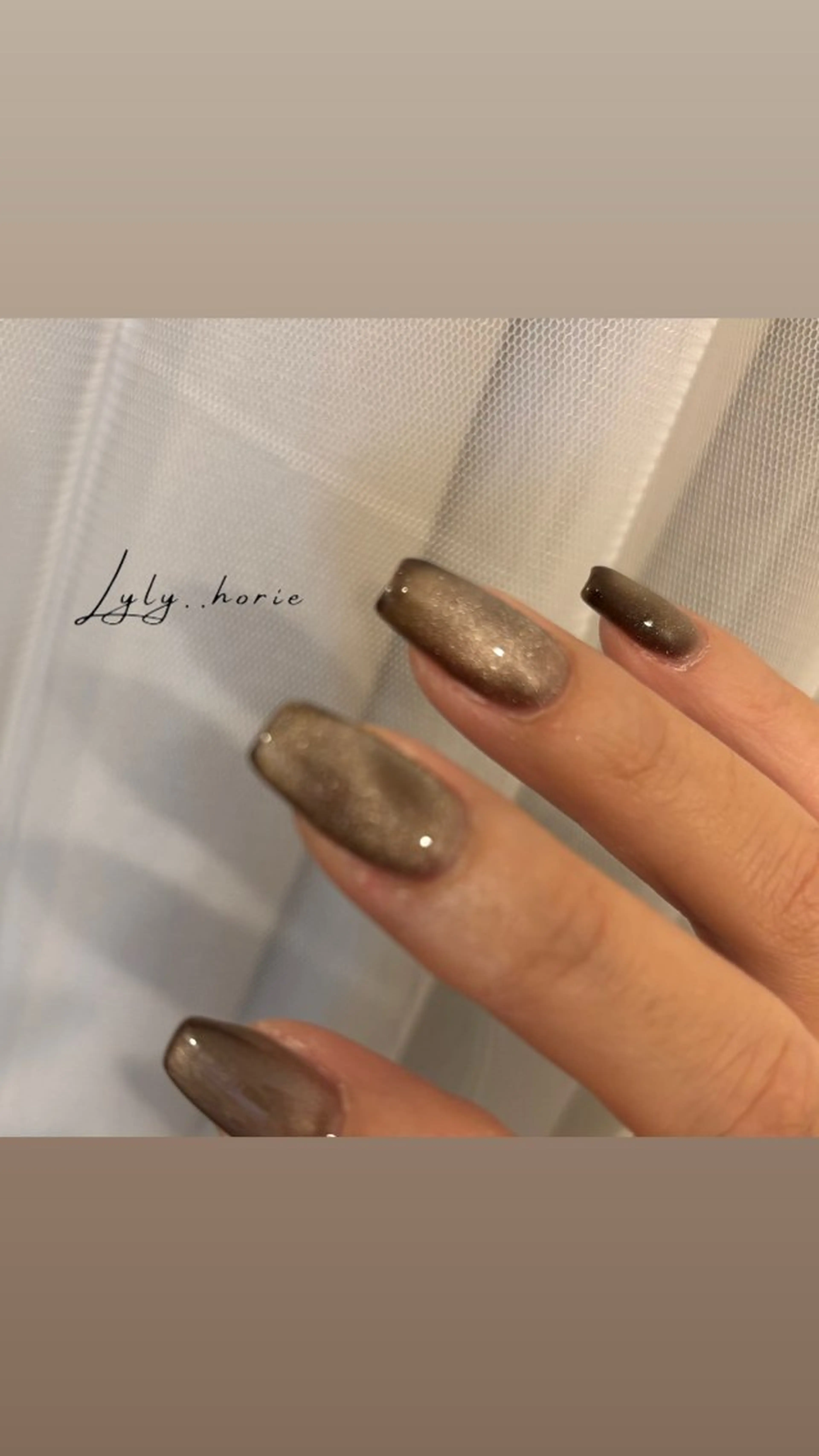 ネイル マグネットネイル LYLY yukiのネイルデザイン
