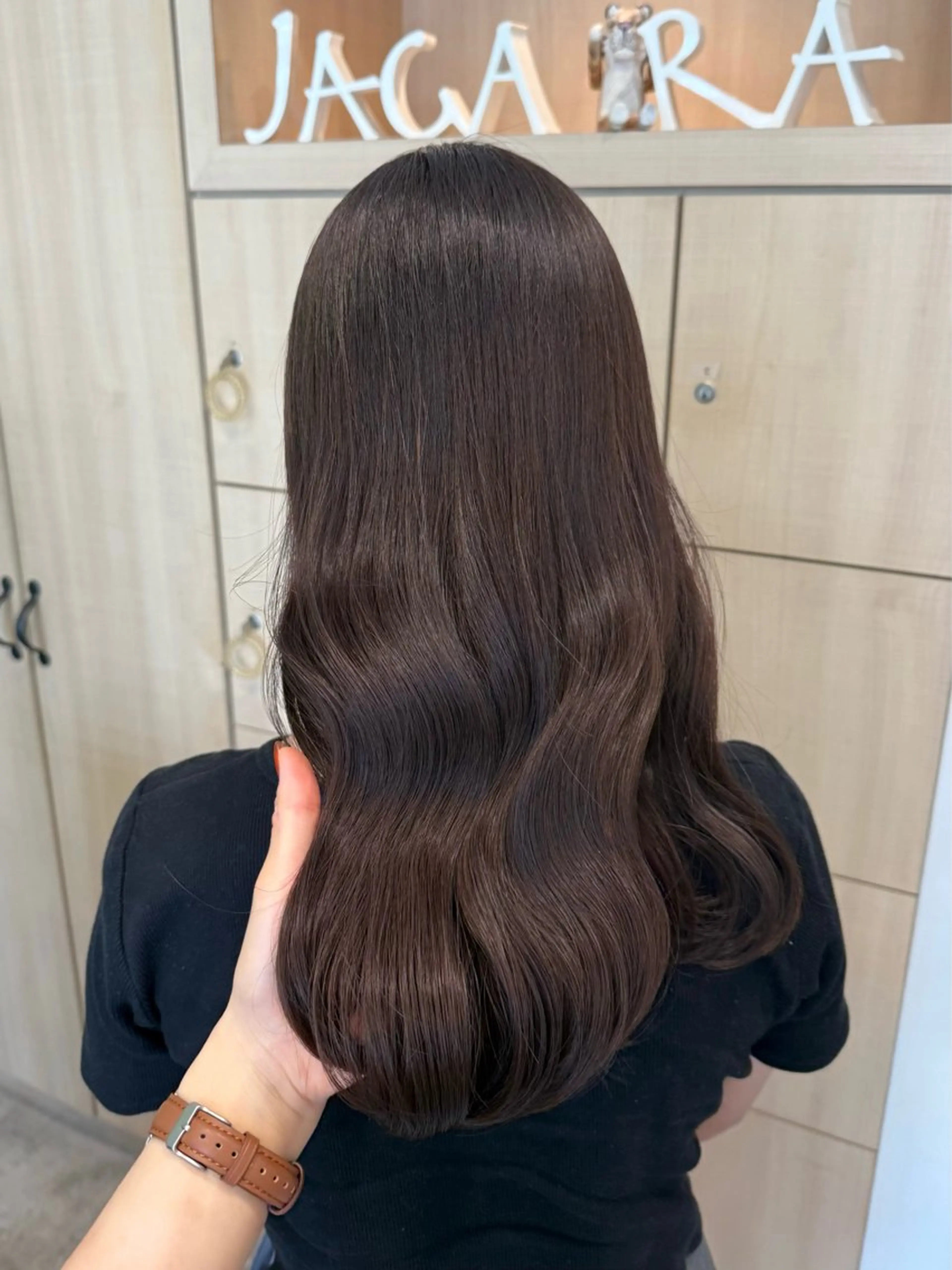 ロング カット ヘアカラー トリートメント 艶感暖色カラー/ 透明感/kohinaのヘアスタイル