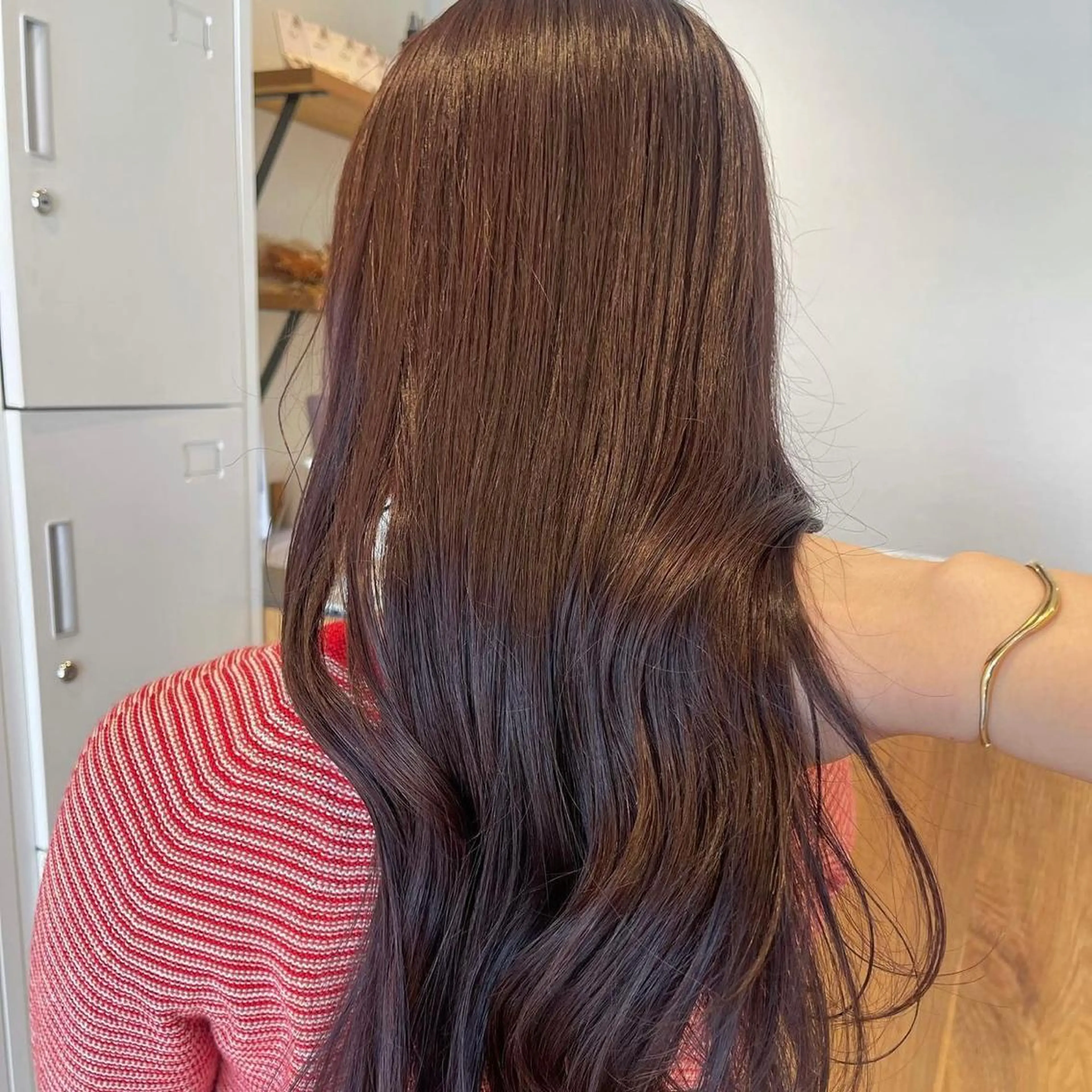 カラー ブラウンカラー ピンクカラー .sirohair momoka🫧のヘアスタイル