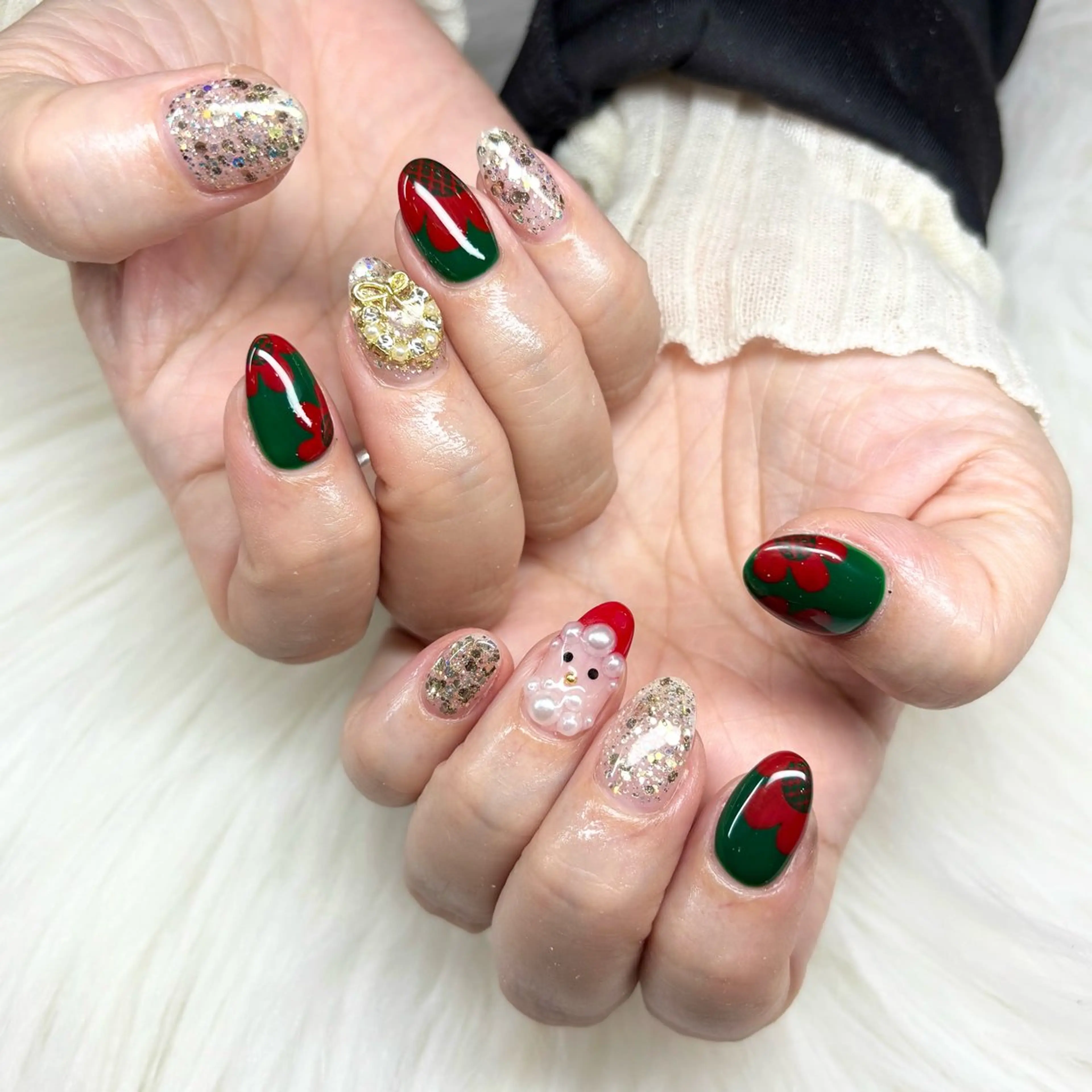 ネイル 持ち込み 鈴木 華乃のネイルデザイン