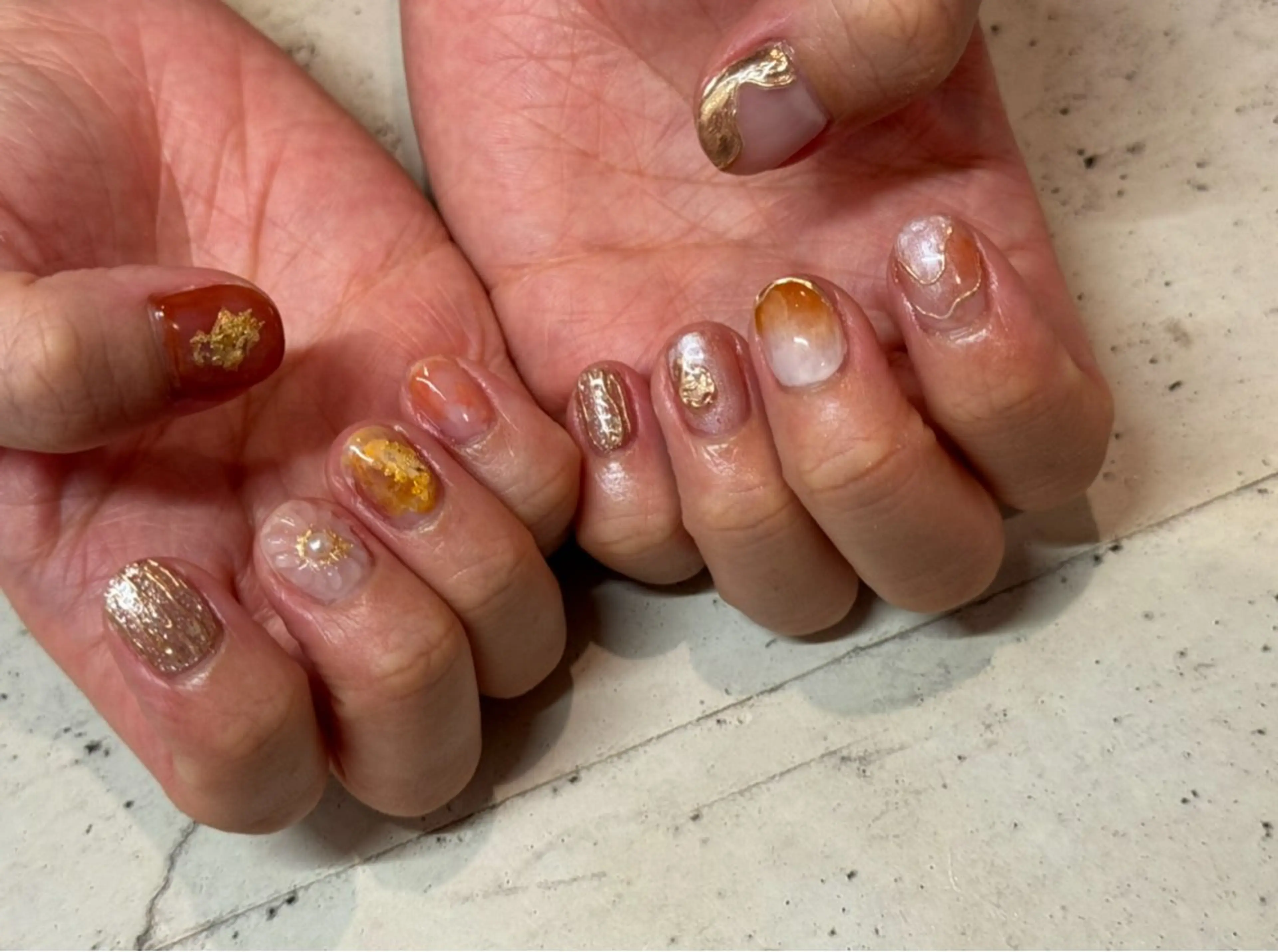 ネイル ハンドネイル nailsalon Lumiereのネイルデザイン