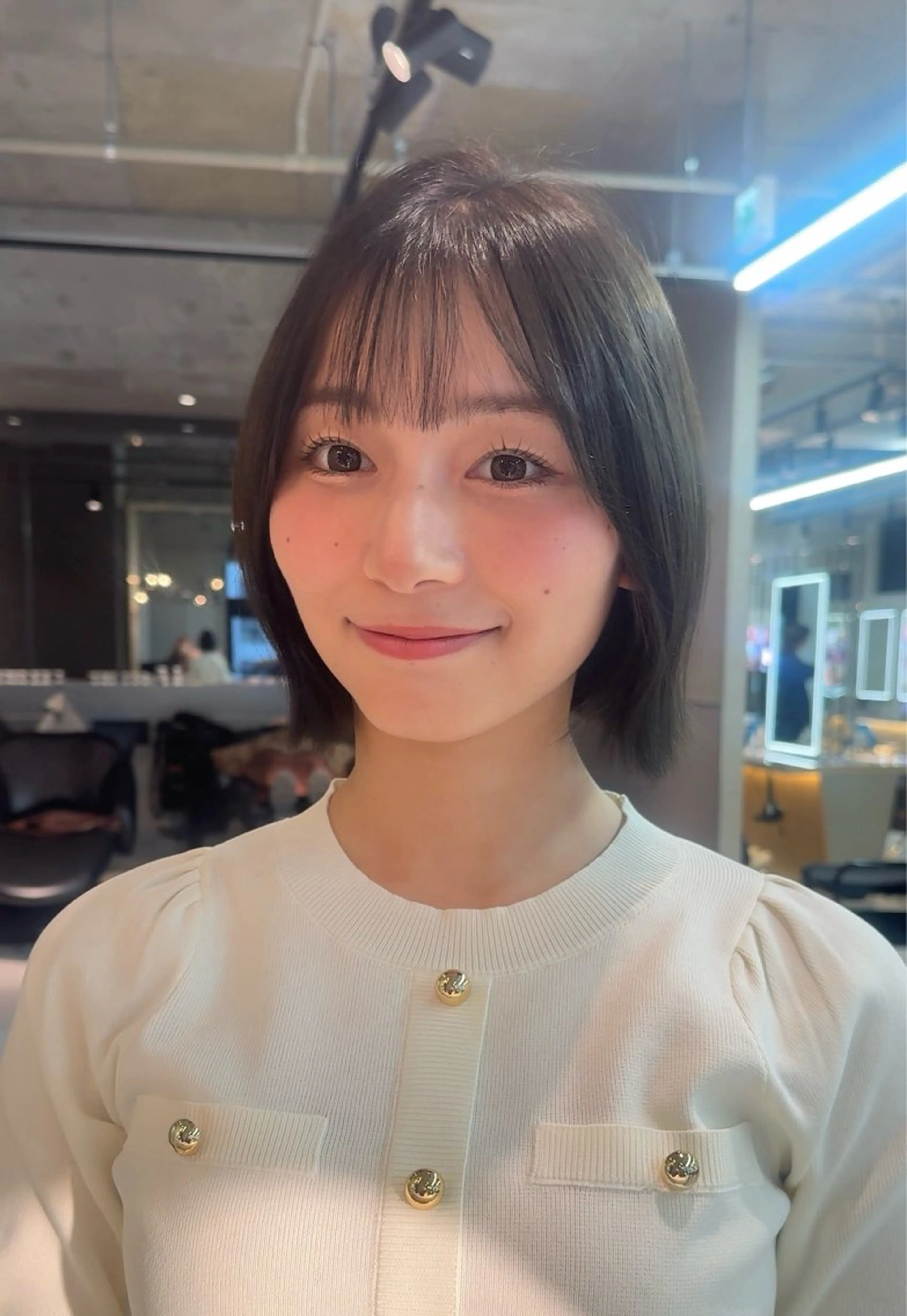 カラー ボブ ✨Riria✨ ブリーチなしカラーのヘアスタイル