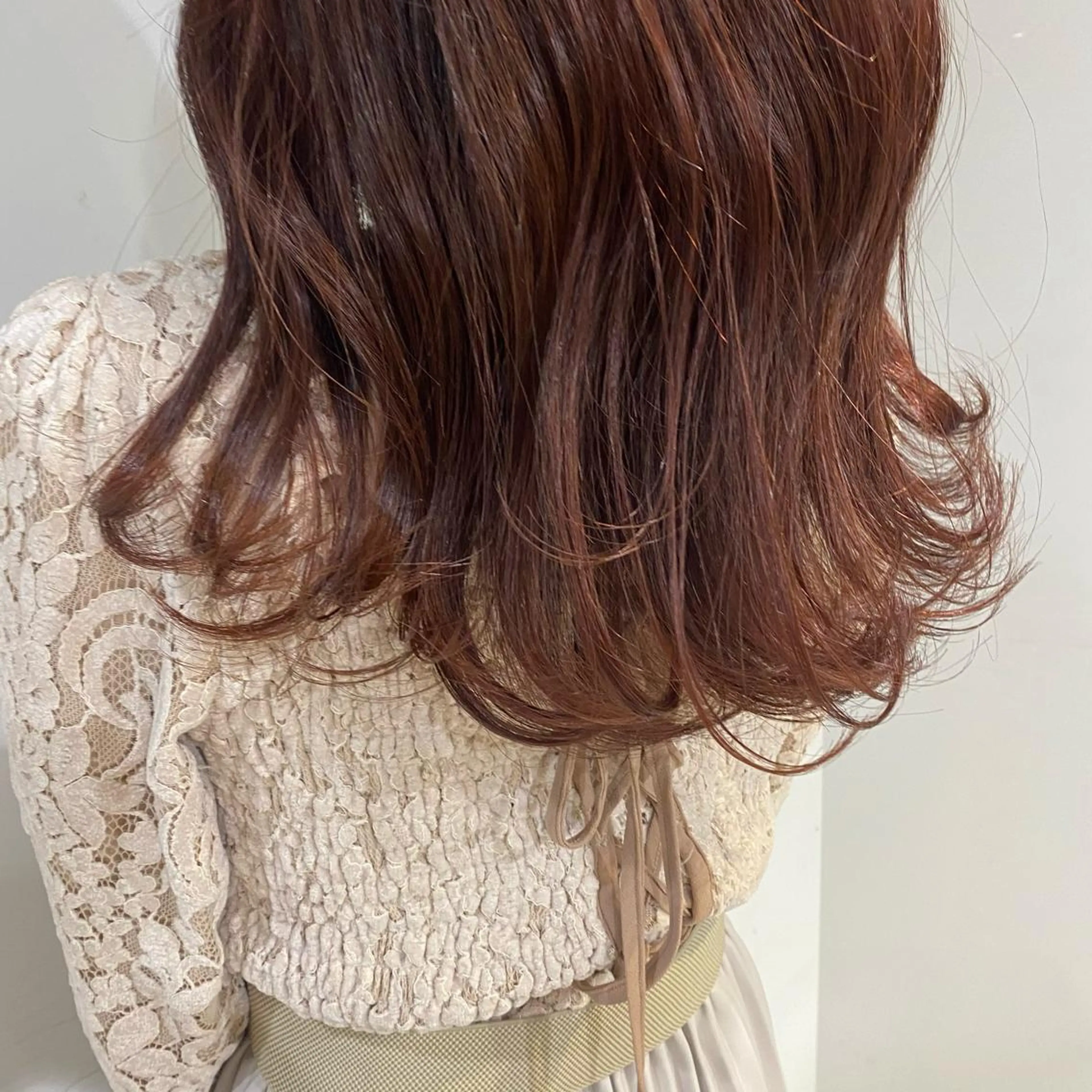 セミロング GO TODAY SHAiRE SALON 原宿Stella店所属・𓍯柔らかhair 𓍯 yukinoのヘアスタイル