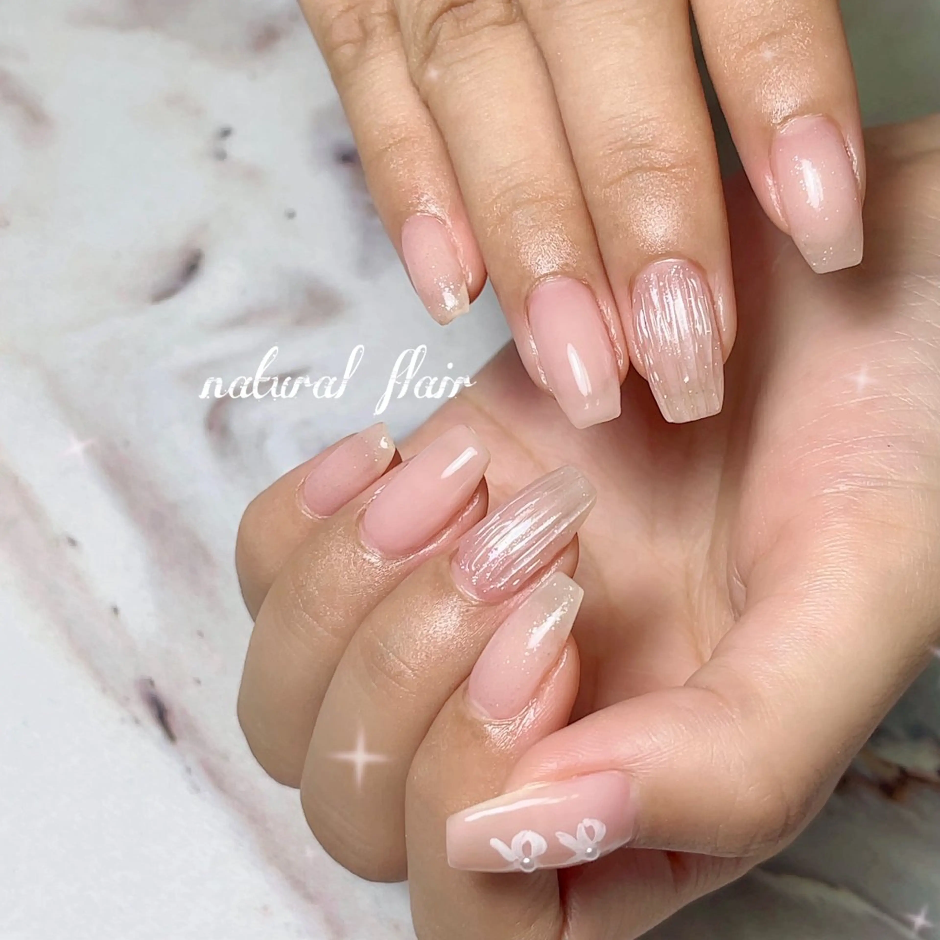 ネイル ハンドネイル natural flairのネイルデザイン