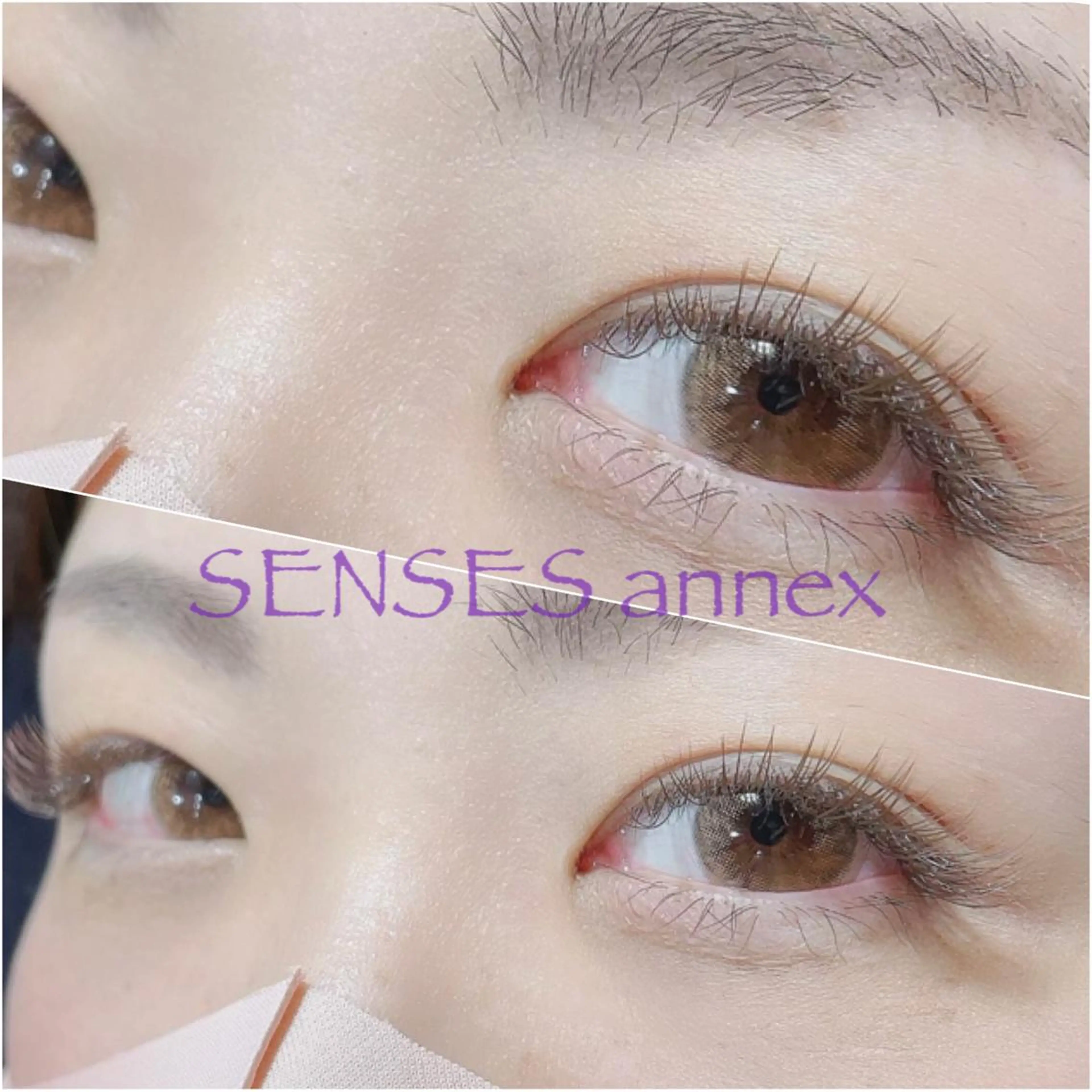 マツエク・マツパ カラーマツエク SENSES_ WAKAのマツエク・マツパデザイン