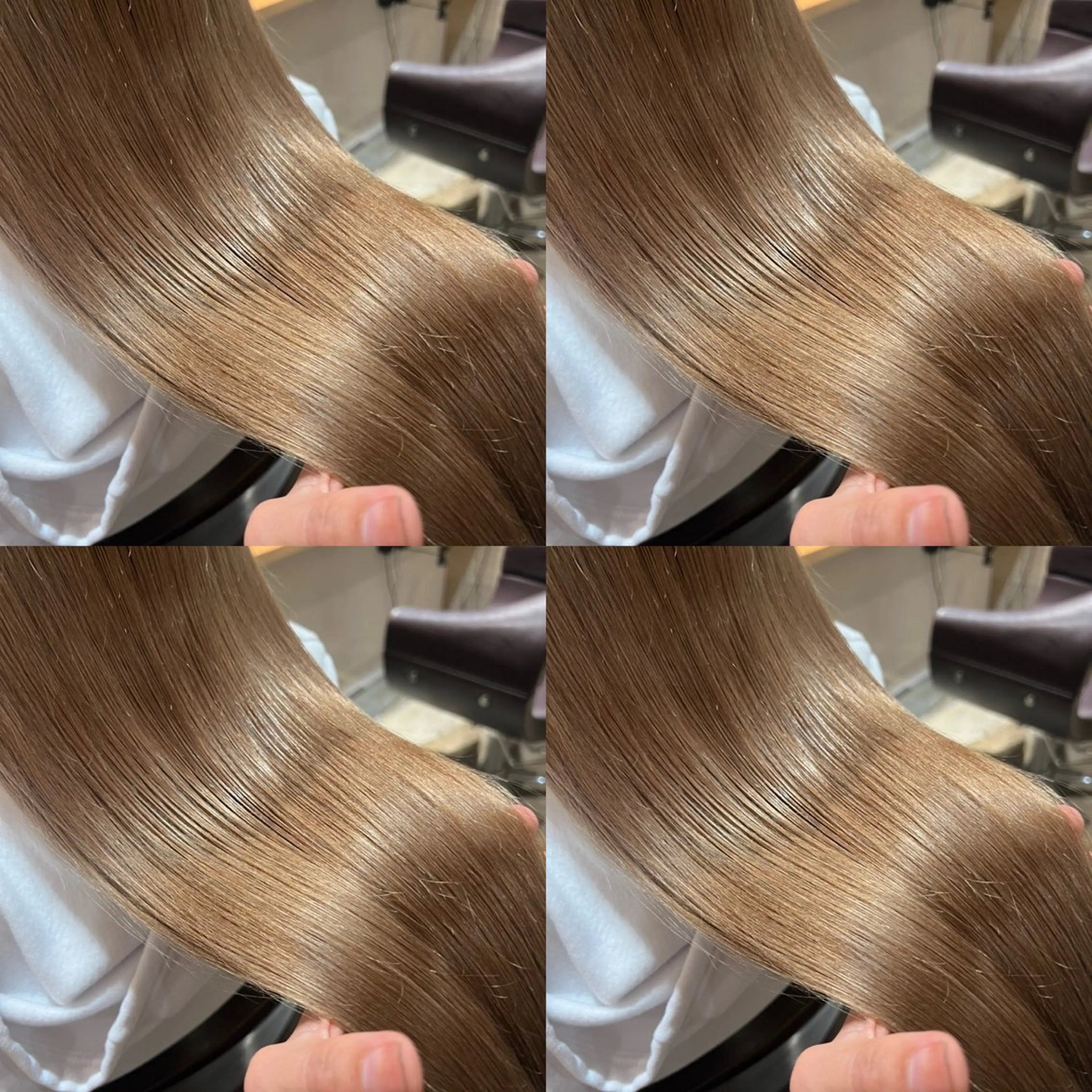 ロング カラー ブロンド 髪質改善 ヘアカラー トリートメント 韓国レイヤー ×髪質改善✨純大のヘアスタイル