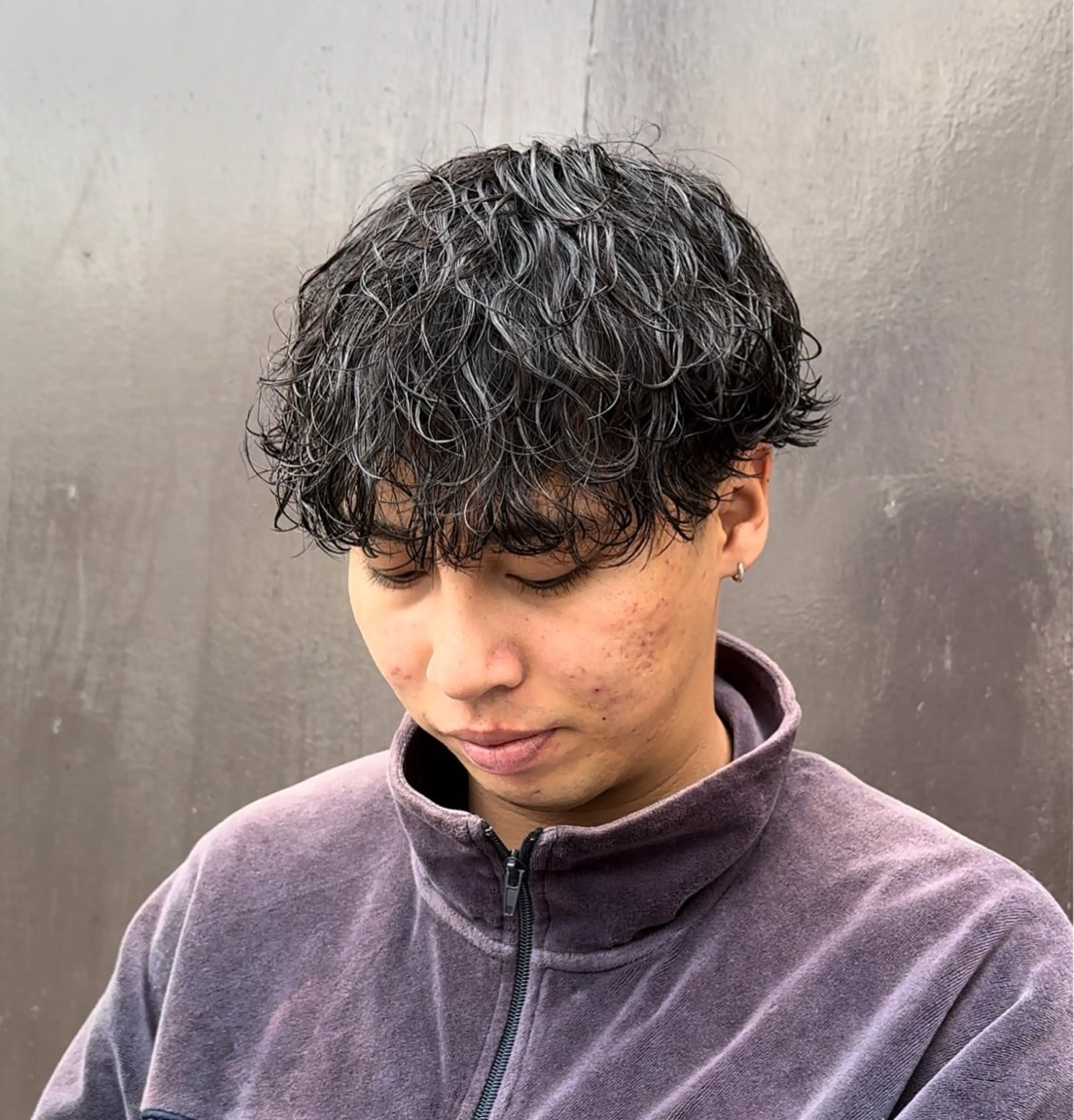 メンズ カット パーマ 🎖️似合わせメンズ パーマ🎖️カネキのヘアスタイル