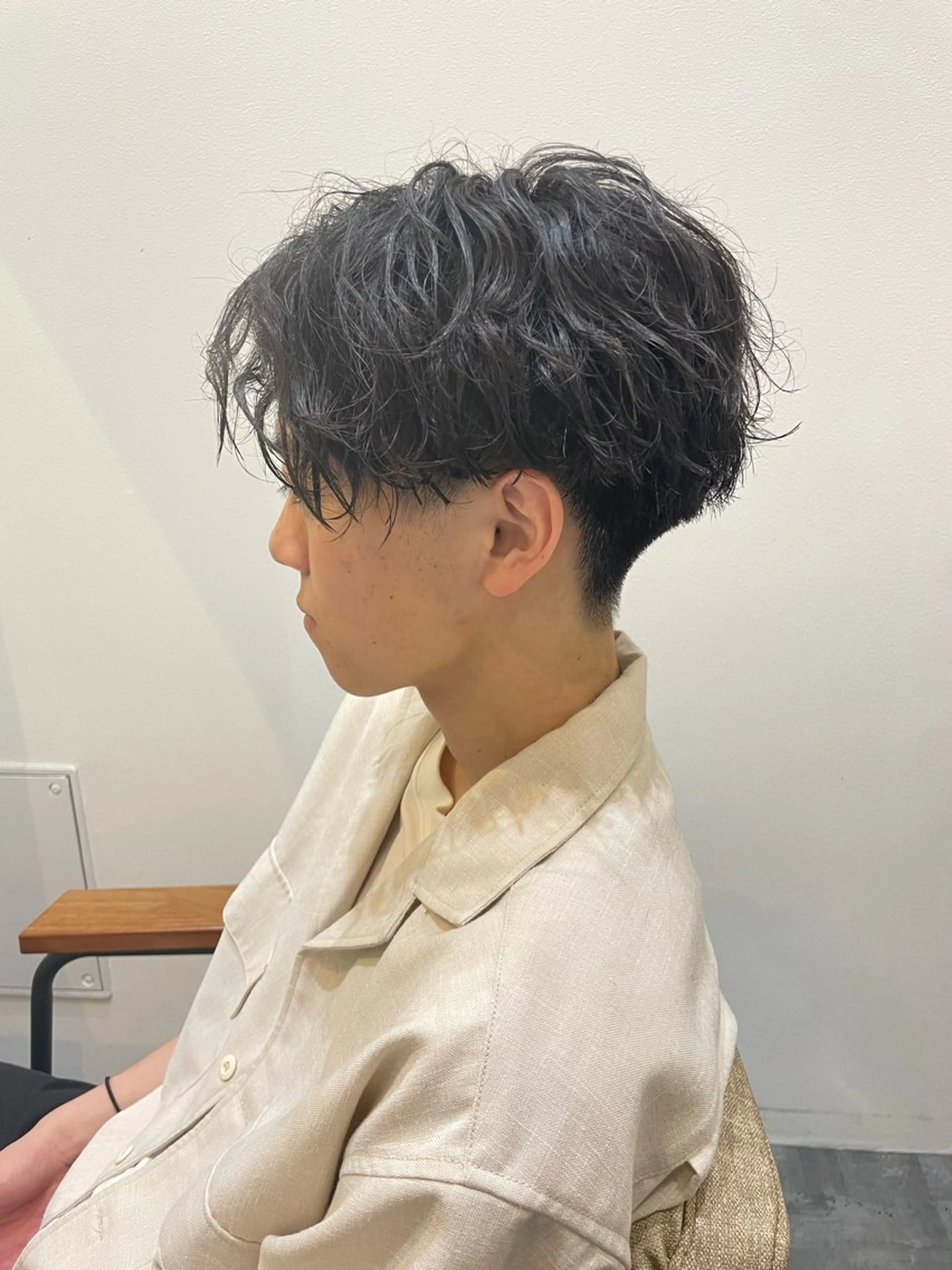 ショート パーマ ヘアアレンジ メンズ カット パーマ ヘアセット 🔥メンズ特化🔥 木村 祐太のヘアスタイル