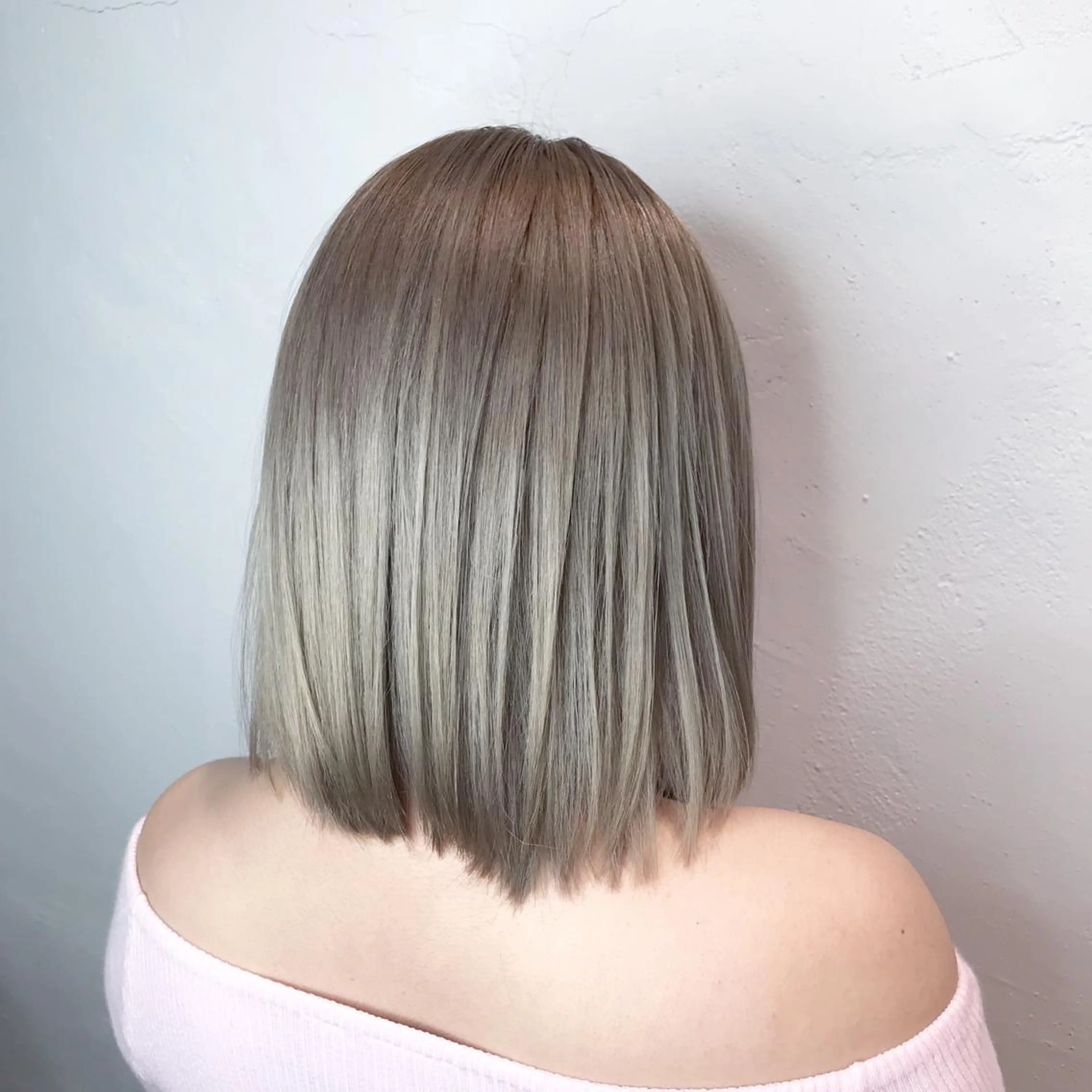 ショート カラー 🇰🇷カルマパーマ kaito🇰🇷のヘアスタイル