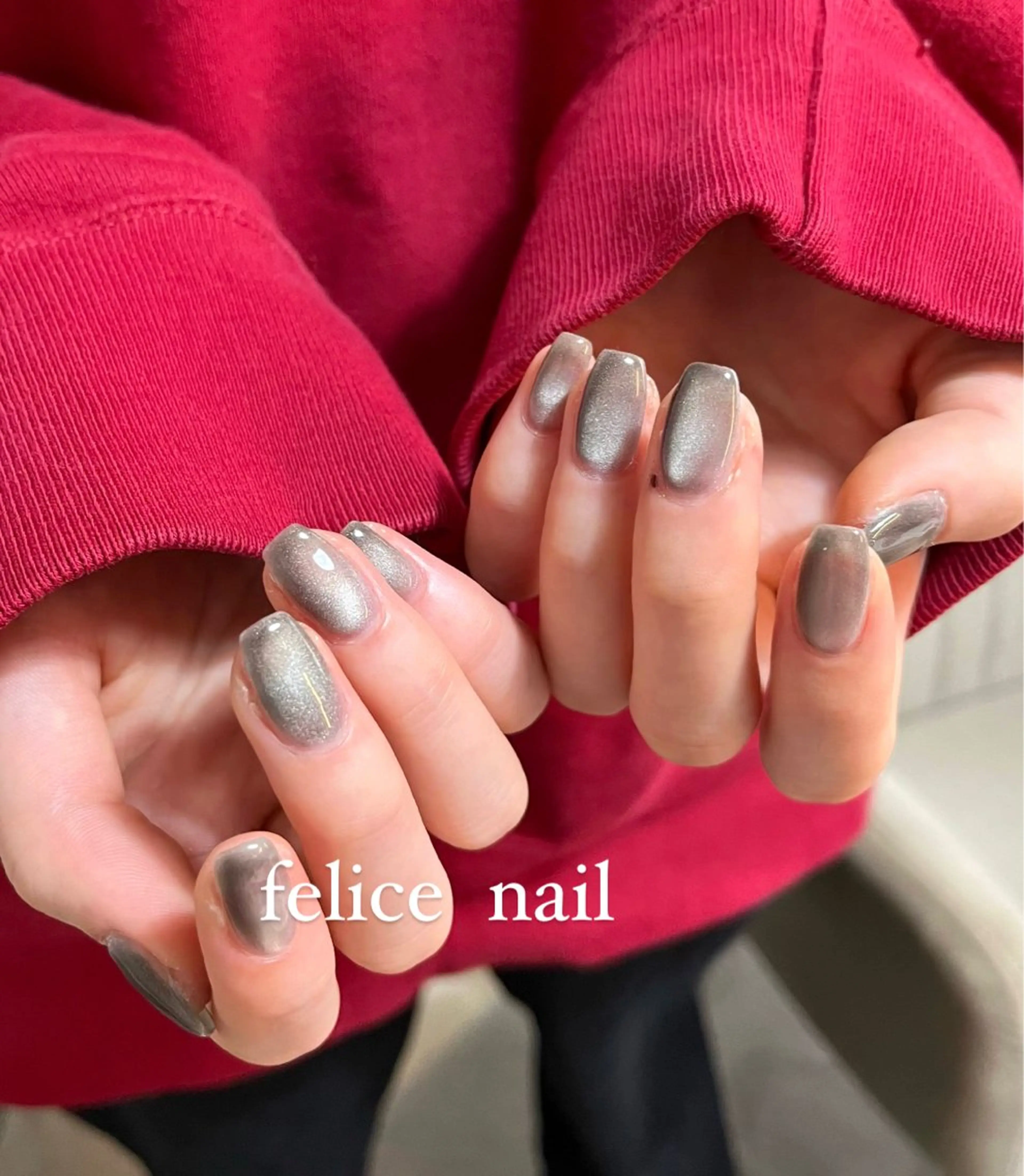 ネイル マグネットネイル felice nailのネイルデザイン