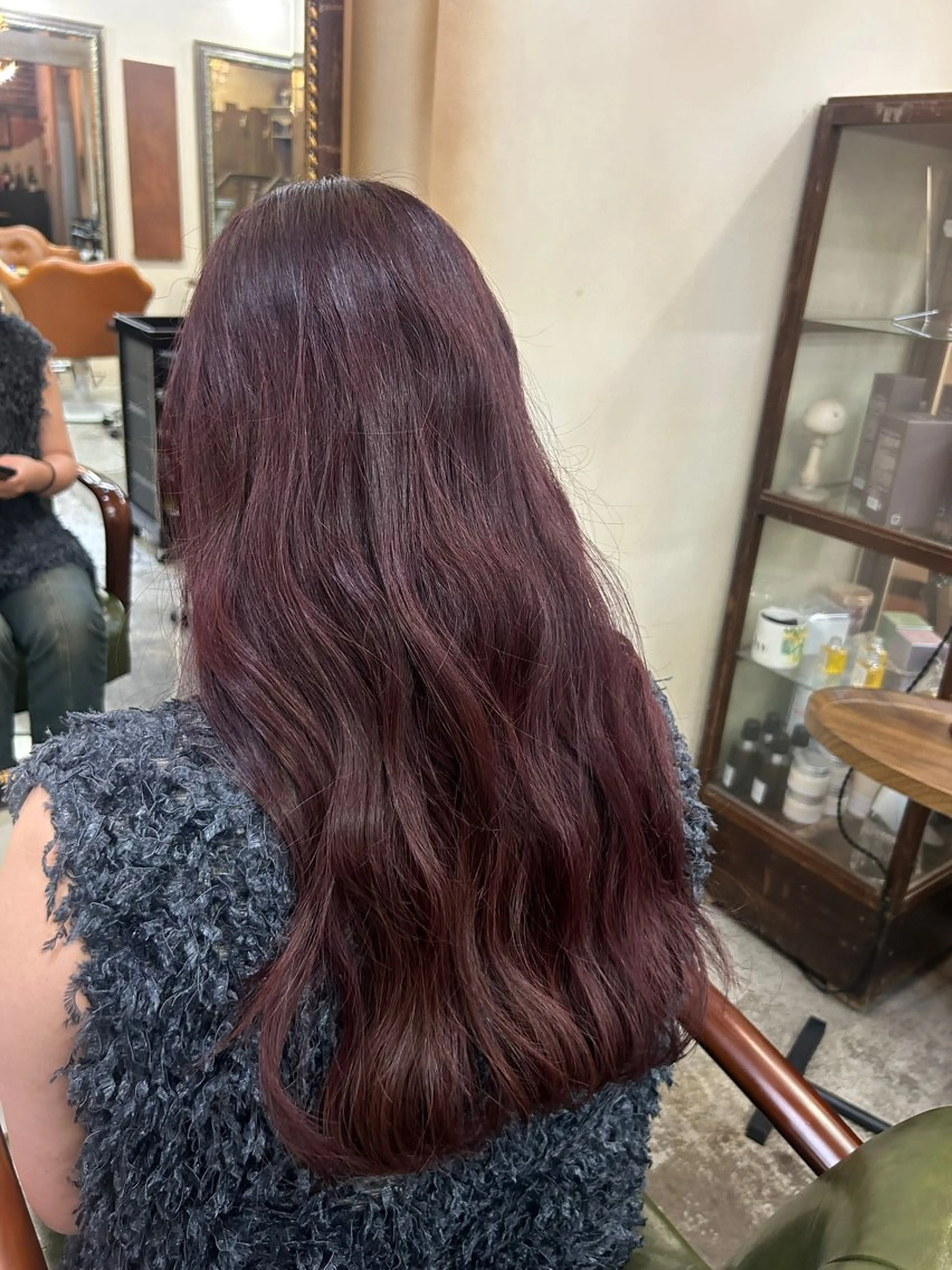 セミロング ヘアカラー トリートメント abilita MIYUのヘアスタイル