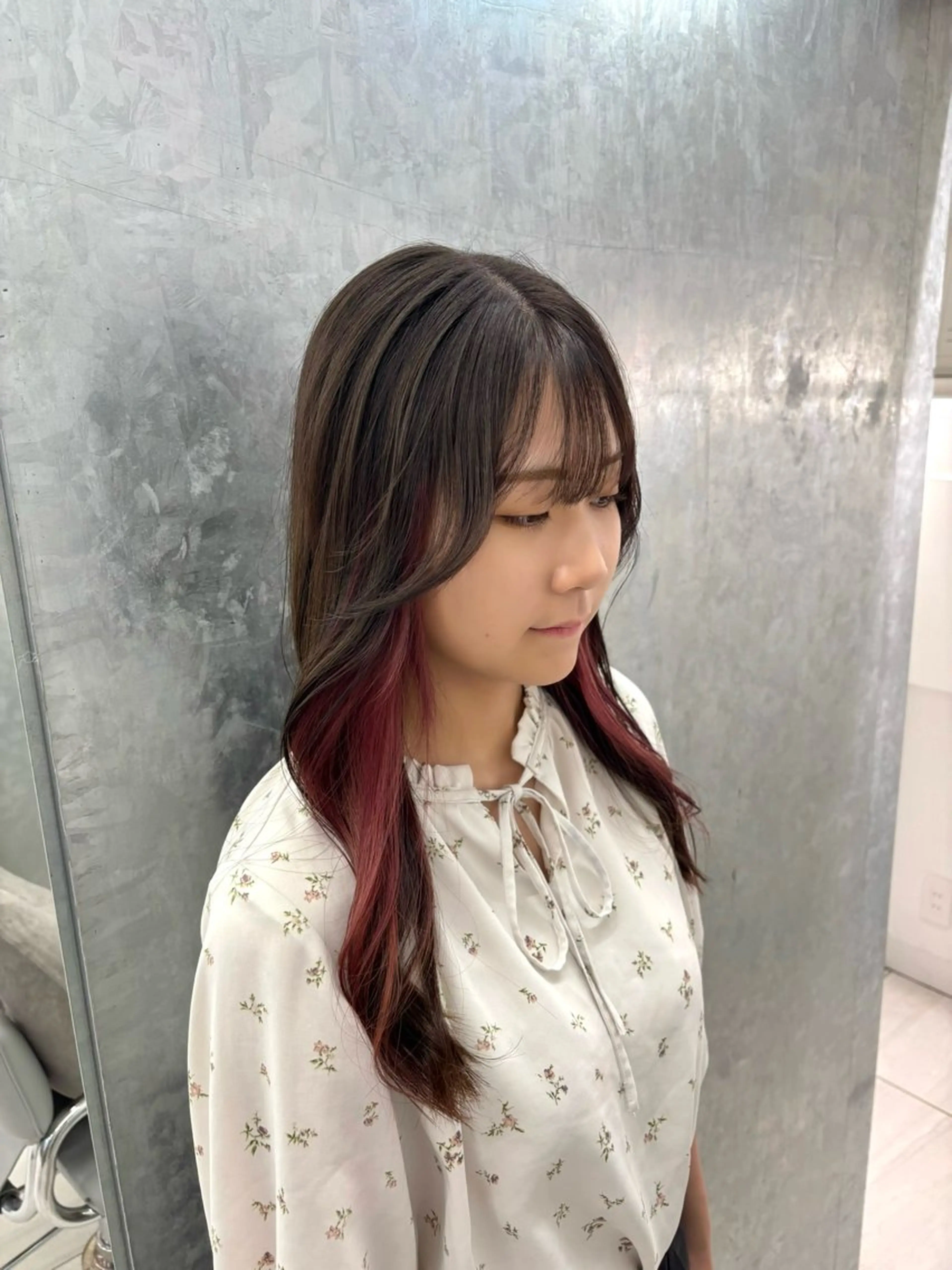 🎀イヤリングカラー練習モデル🤍の写真