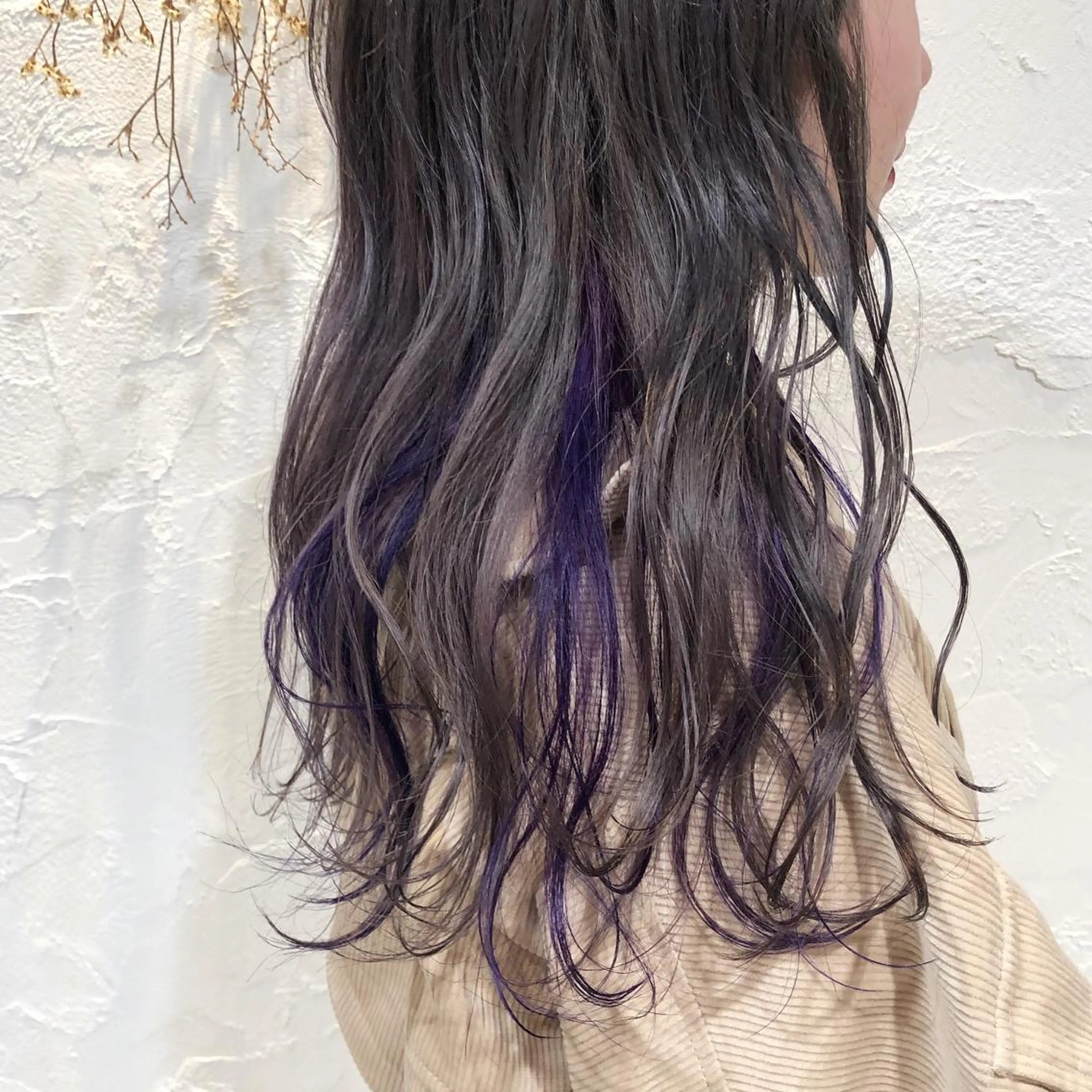 セミロング カラー 圧倒的透明感カラー nana🦕のヘアスタイル