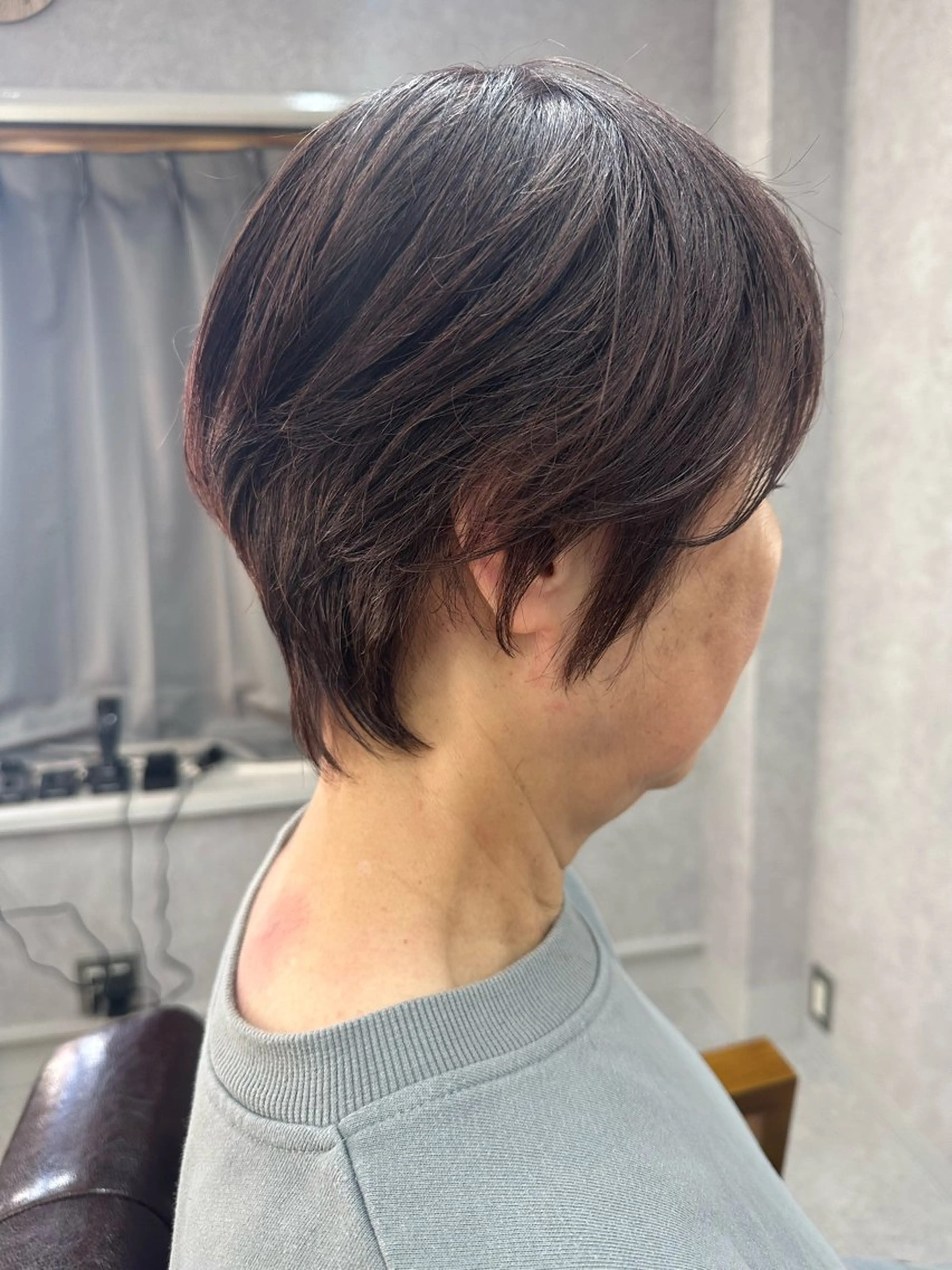 ショート カラー カット ヘアカラー トリートメント Lien 深井店のヘアスタイル