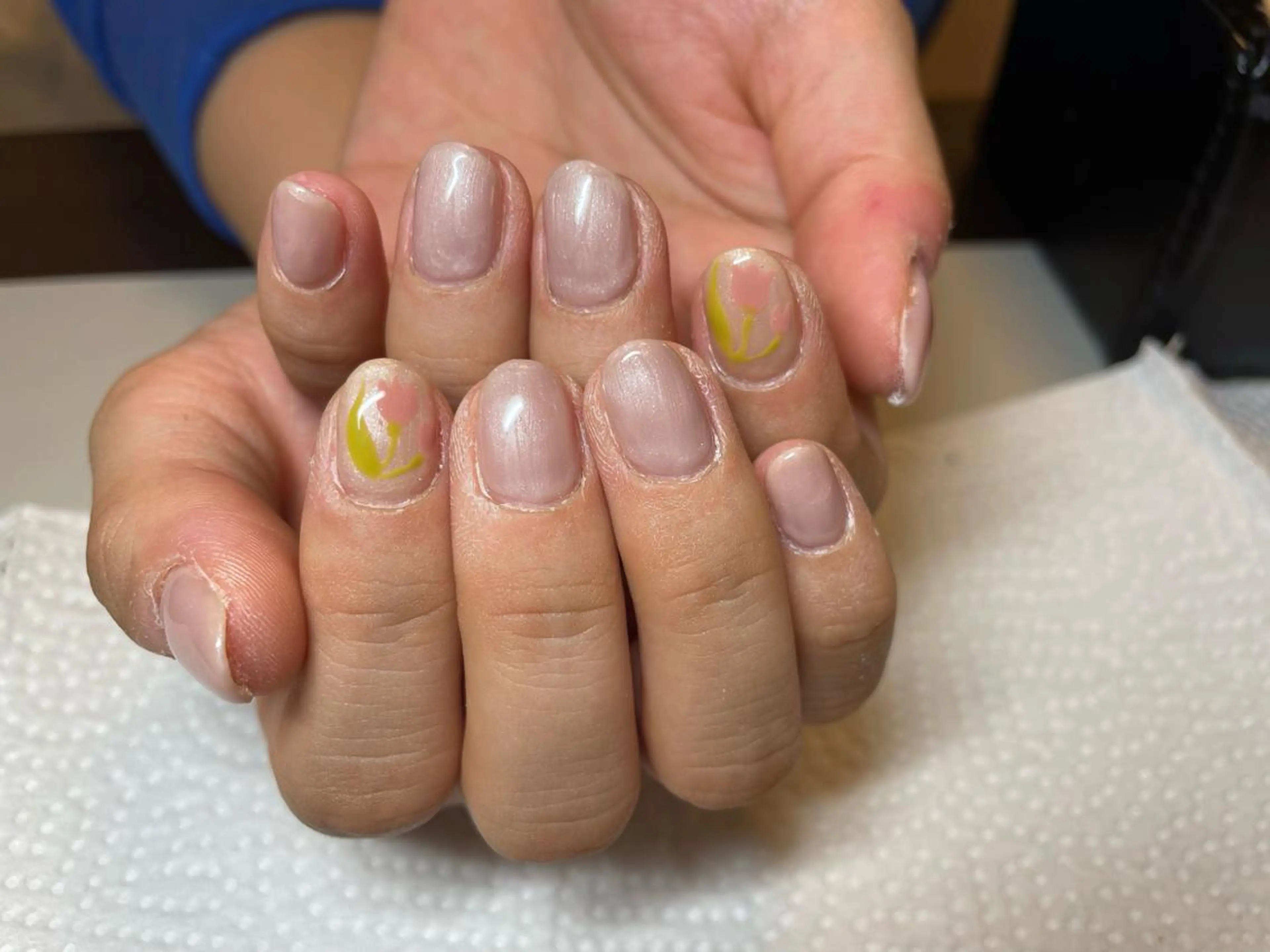 ネイル アートネイル シンプルネイル nail cute 亀有のネイルデザイン