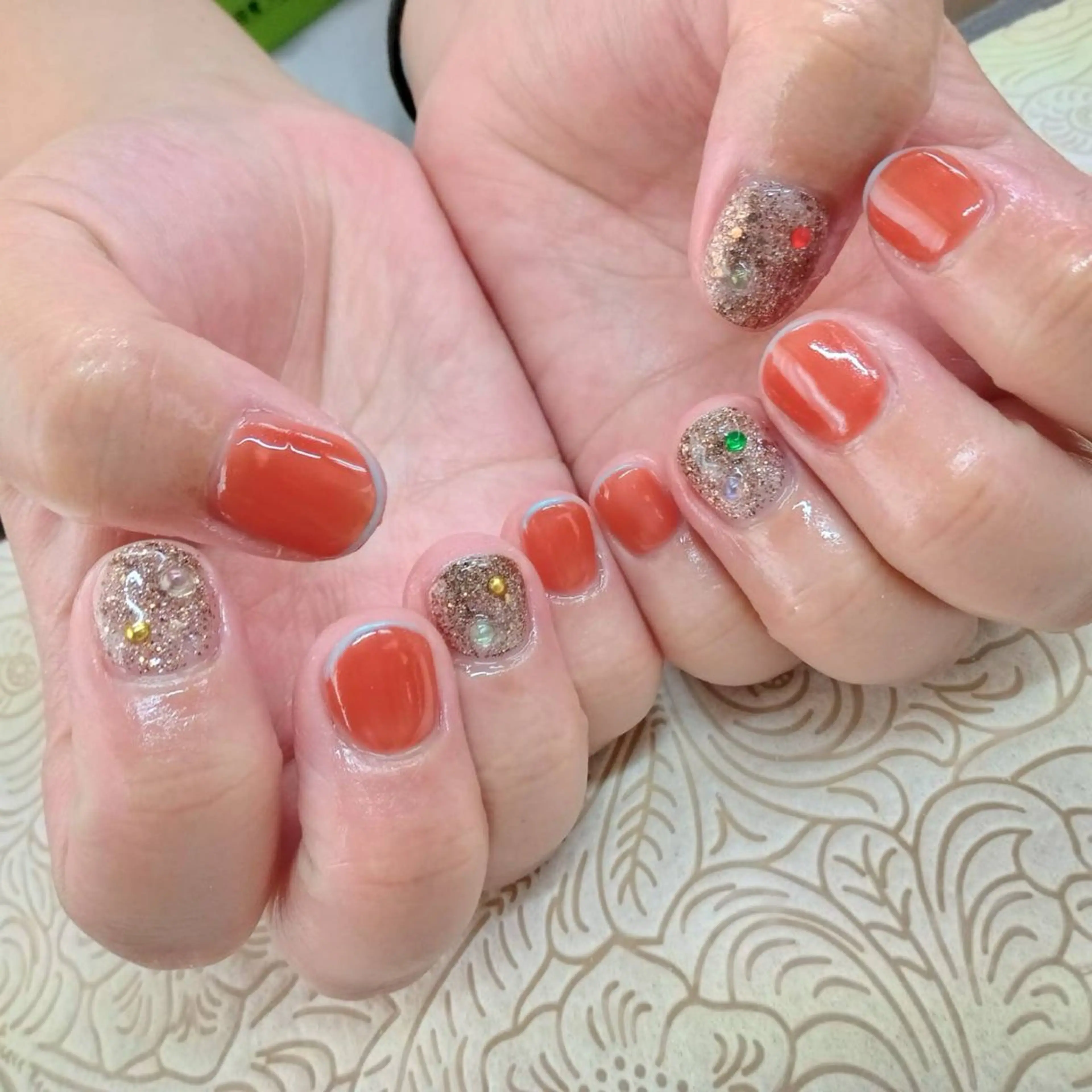 ネイル フラワーネイル precious nail room所属・precious nail  roomのネイルデザイン