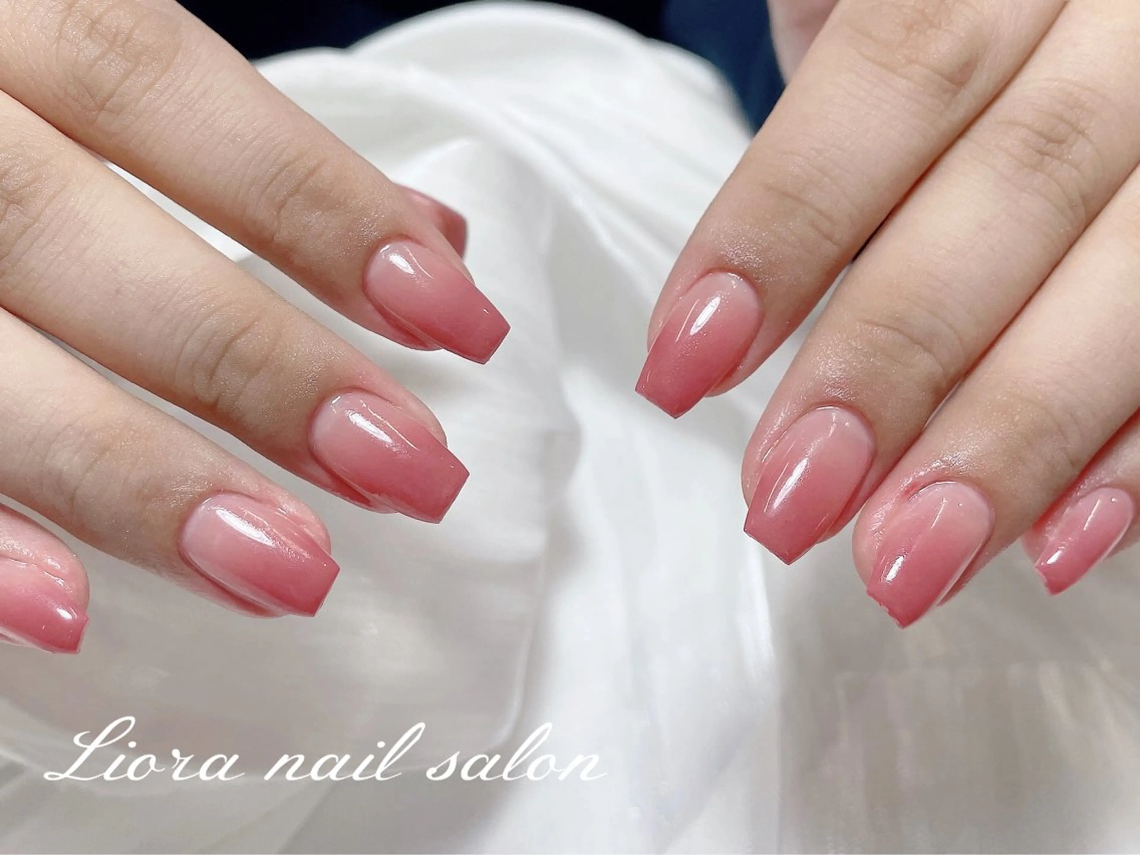 ネイル チークネイル フットネイル フレンチネイル ジェルネイル ガーリー ハンドネイル Liora ネイルサロン所属・Liora nail salonのネイルデザイン