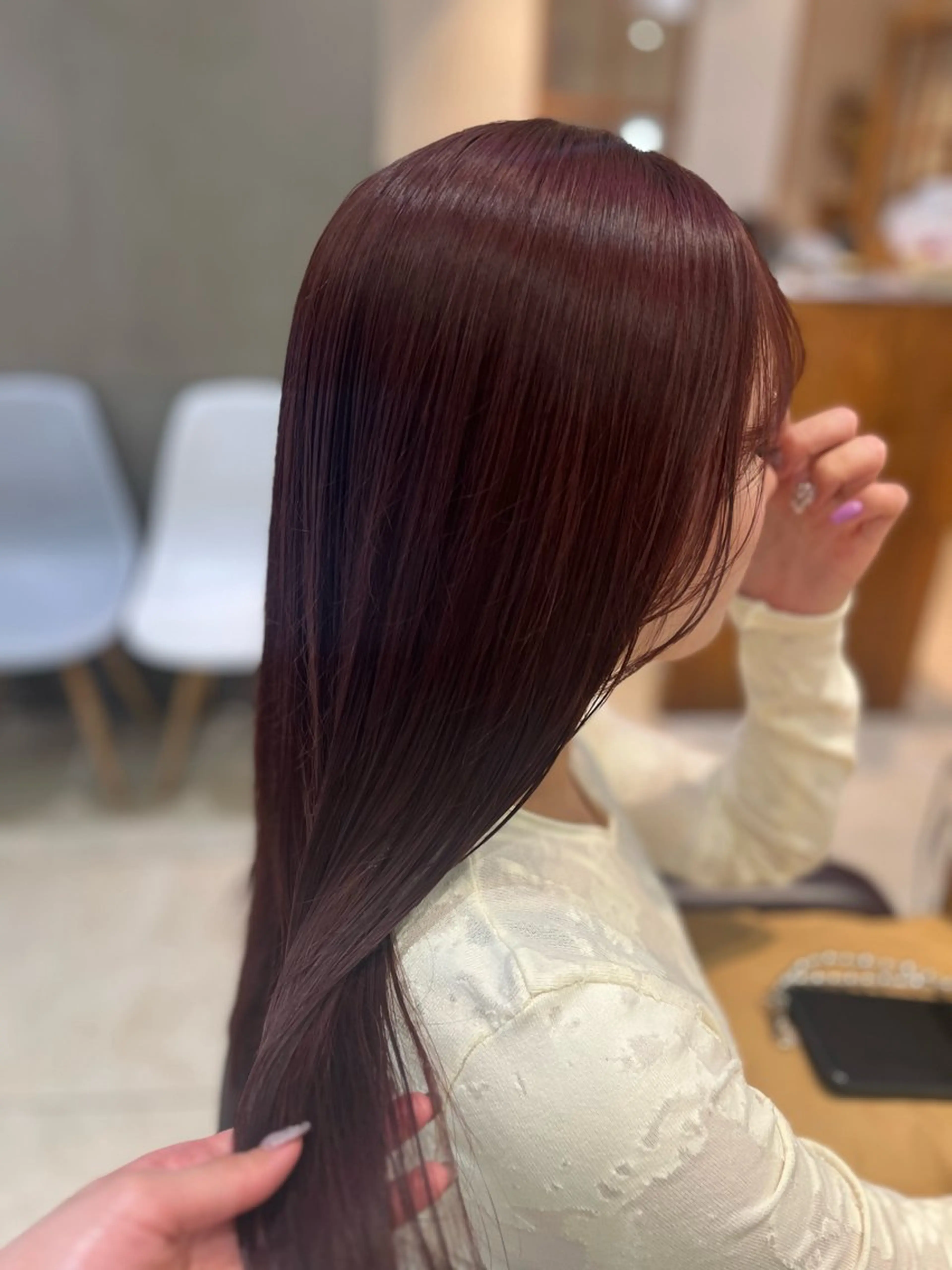 カラー ヘアカラー 奥山 沙季(大井町)のヘアスタイル