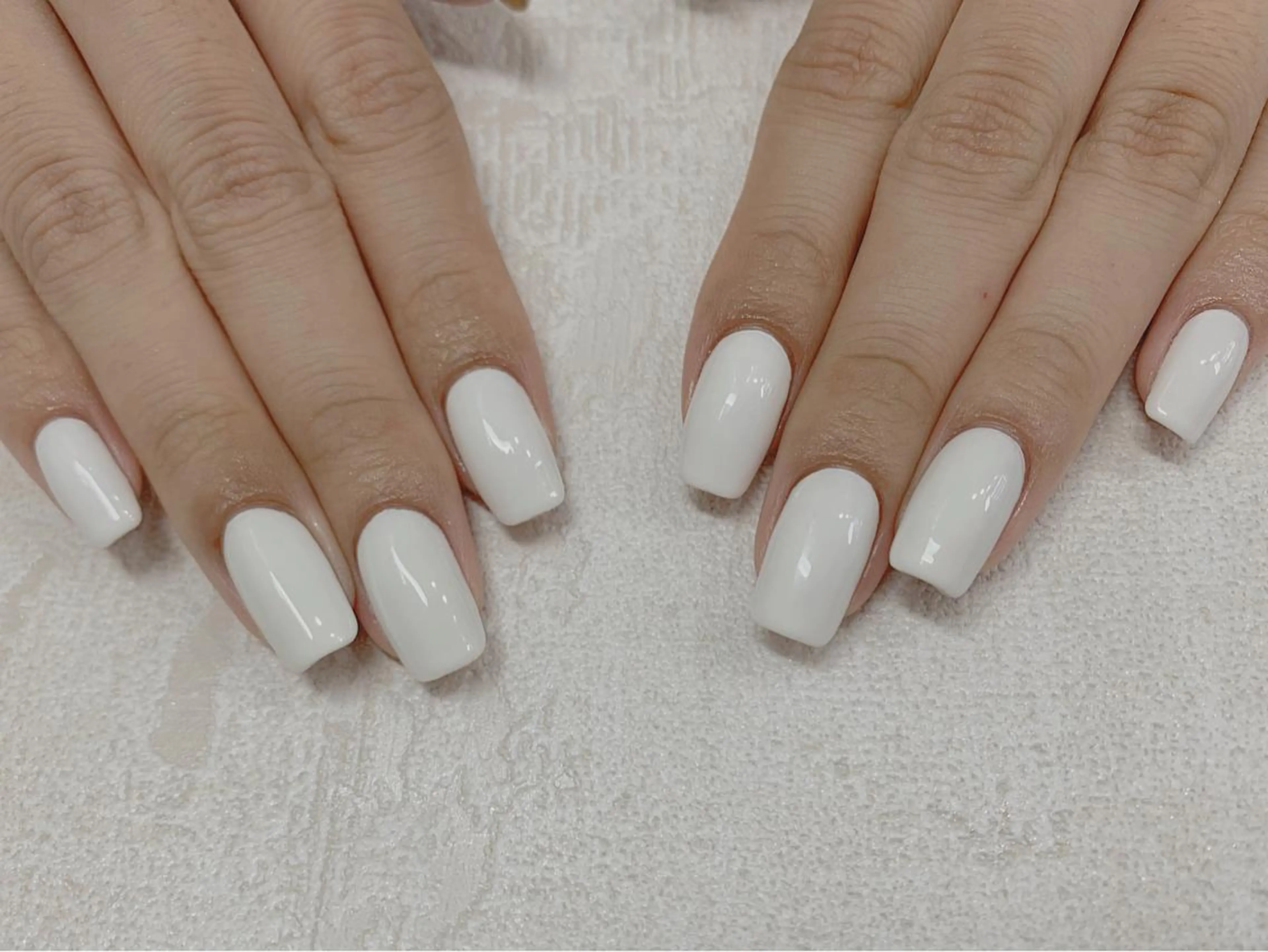 ネイル ホワイト ベターネイル 浅草橋のネイルデザイン