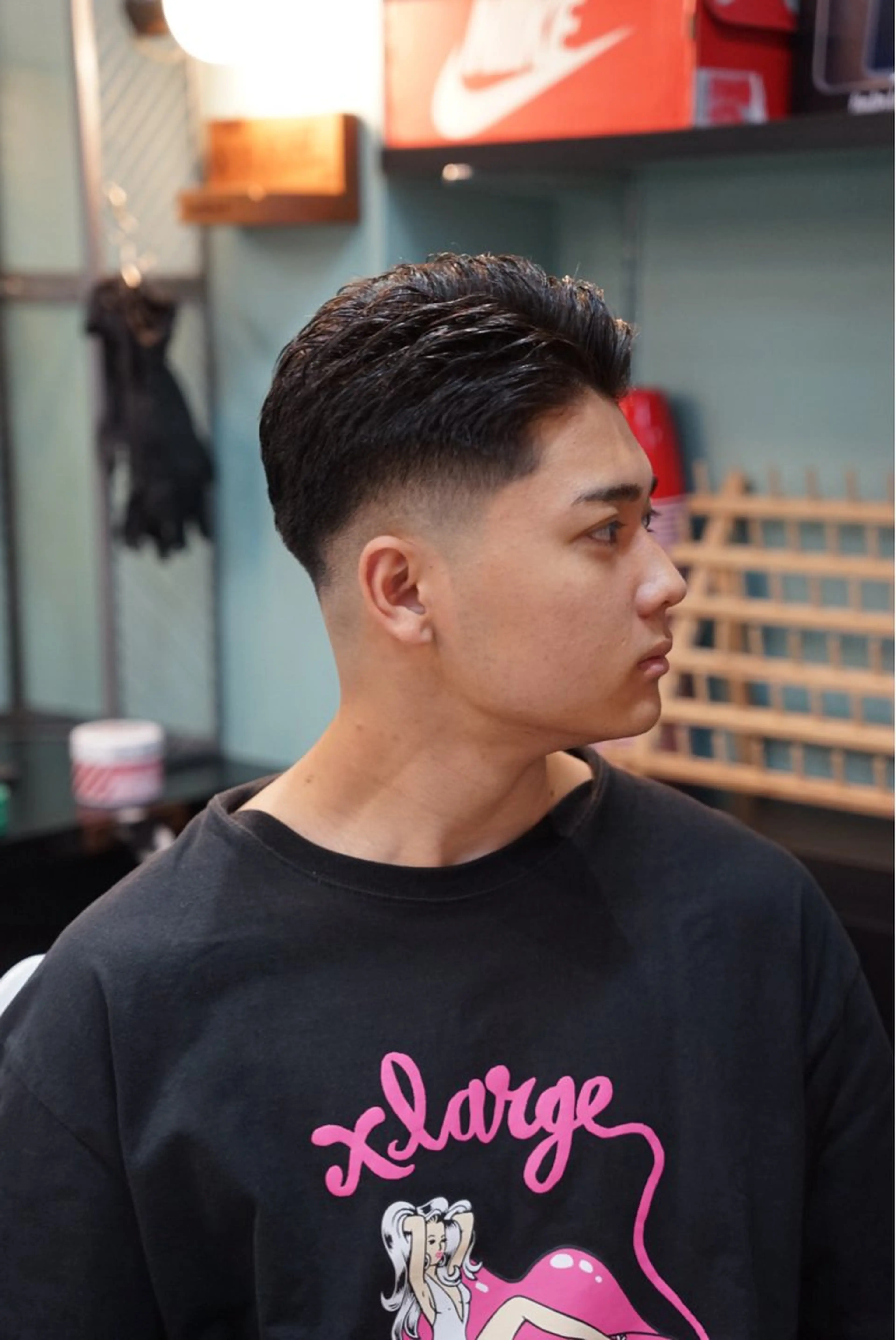 ショート TIGHT SWAG  BARBERWORKS三軒茶屋所属・TIGHTSWAG ジュネのヘアスタイル