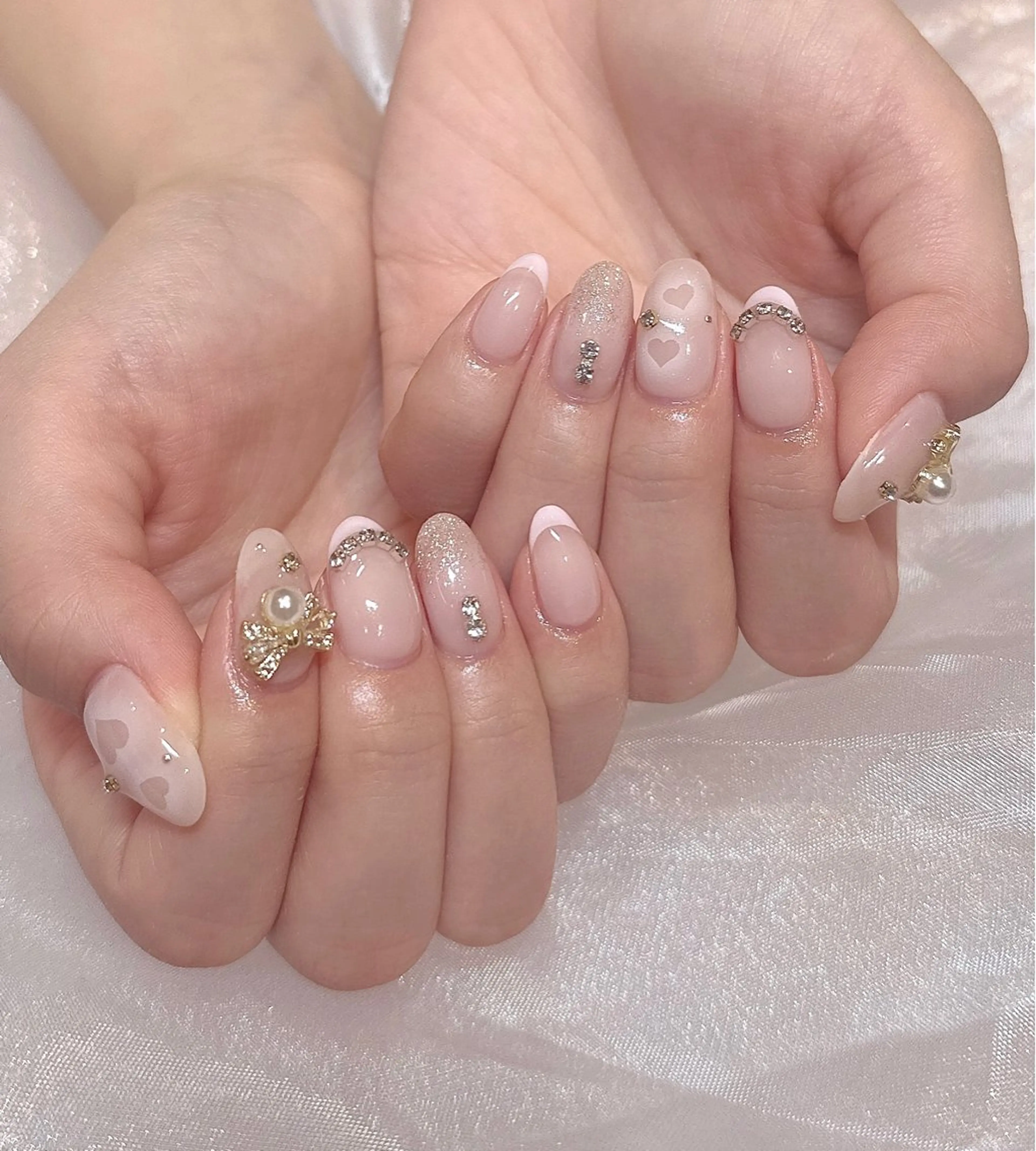 ネイル ハンドネイル She nail studio 原宿店所属・いいだえみ ୨୧ᵕ̤ᴗᵕ̤)のネイルデザイン