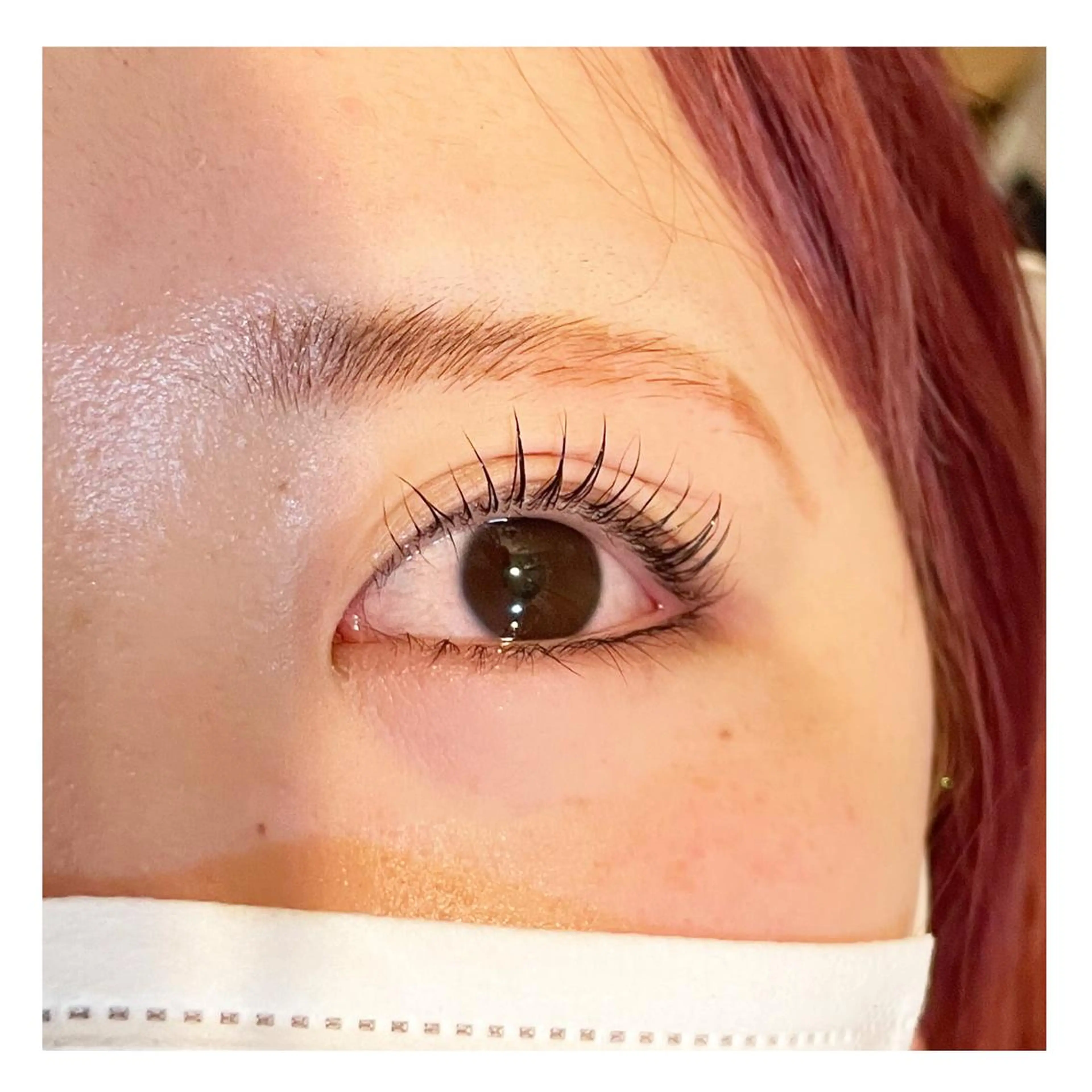 マツエク・マツパ パリジェンヌラッシュリフト まつげパーマ マツパ LaLa Peach 福岡のマツエク・マツパデザイン