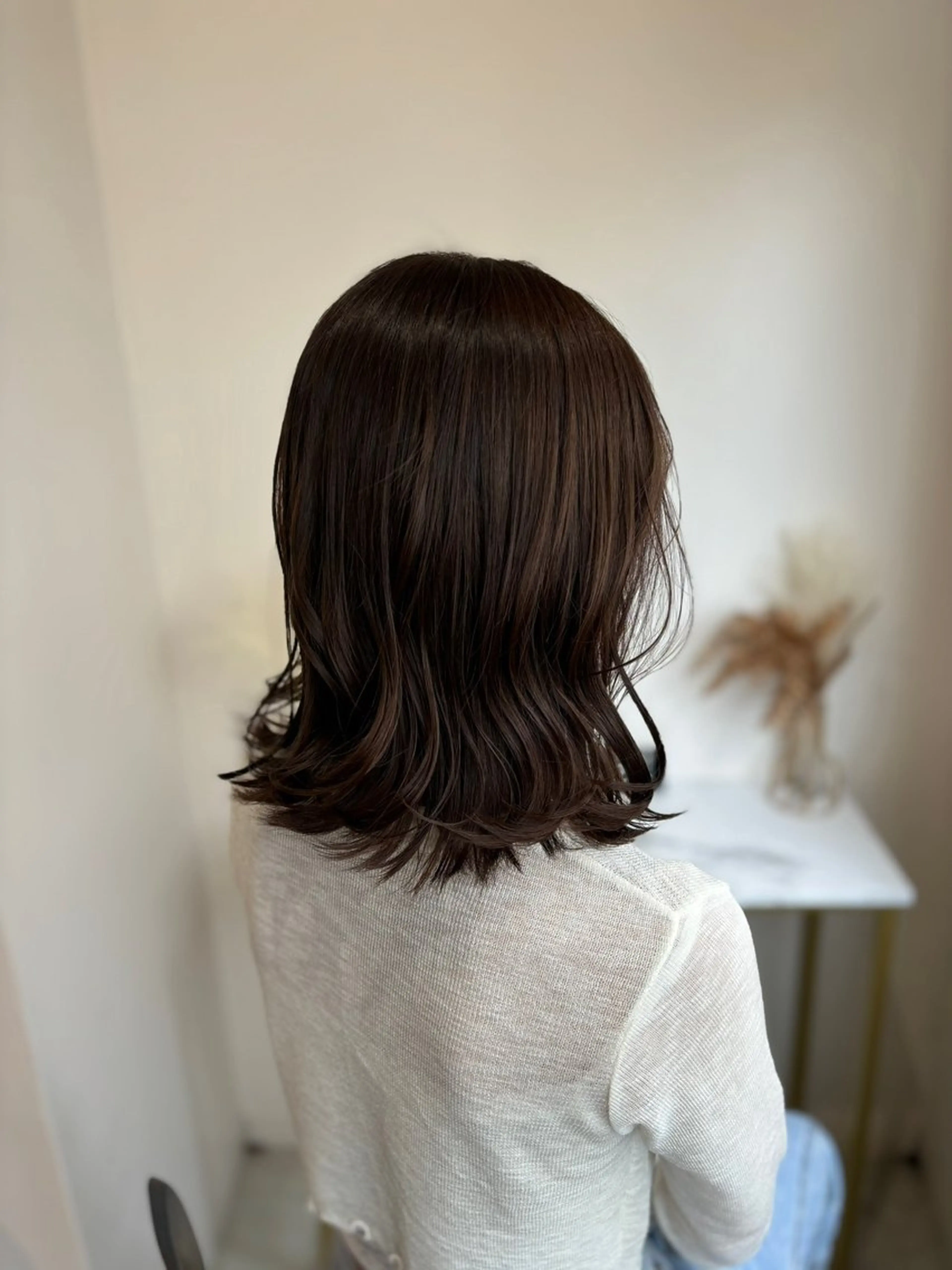ミディアム カラー カット ヘアカラー nanami /Toiroのヘアスタイル