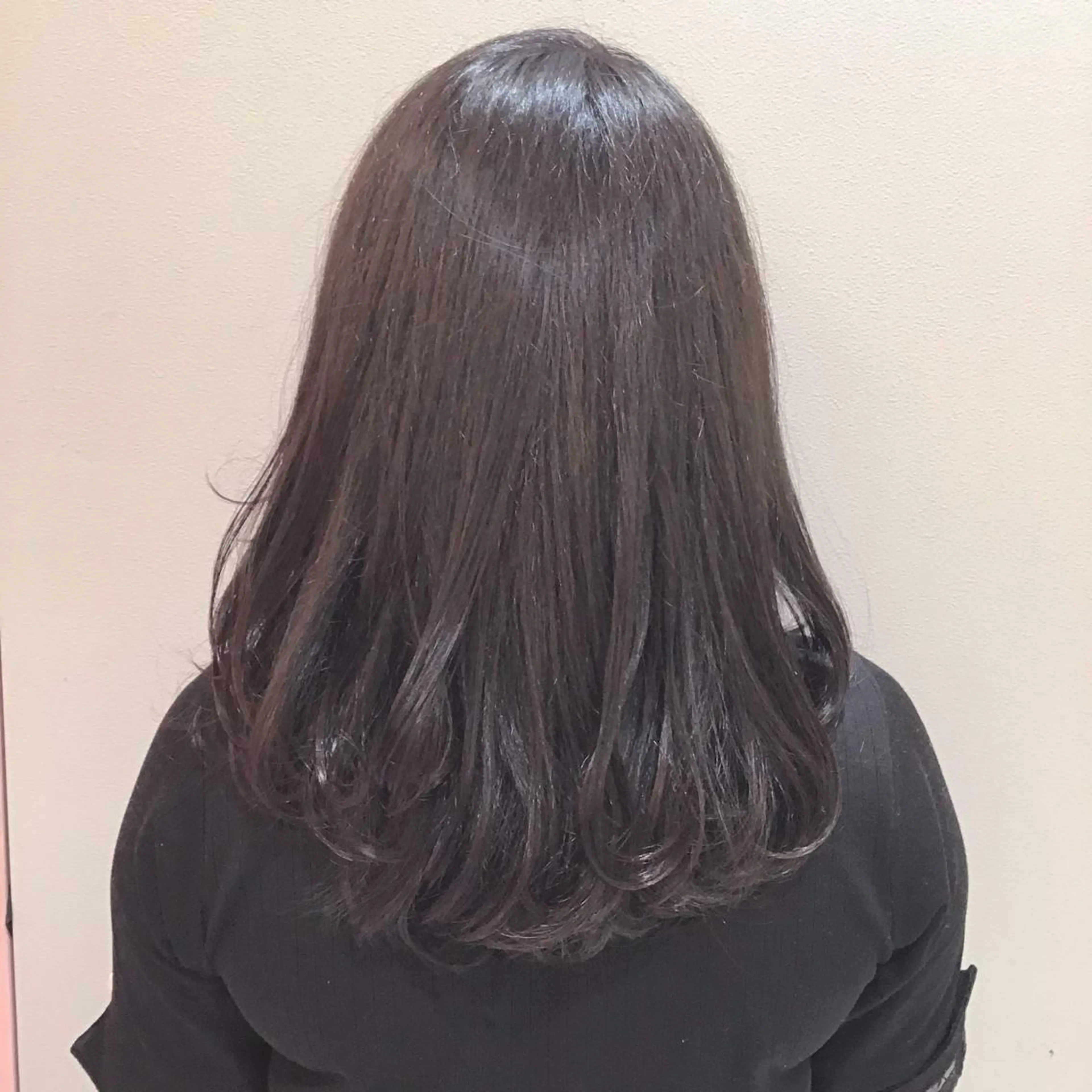 ロング カラー パーマ ヘアアレンジ RIYA❤︎ Aujuaソムリエのヘアスタイル