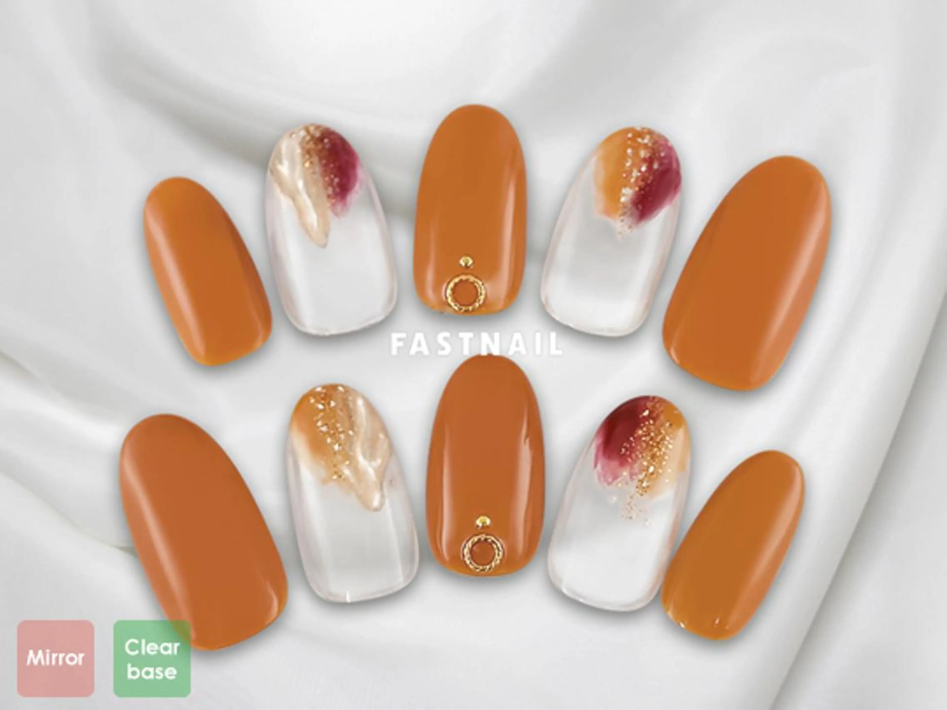 ネイル フットネイル フレンチネイル ジェルネイル ガラスフレンチ グラデーション NUMAZAWA KASUMIのネイルデザイン