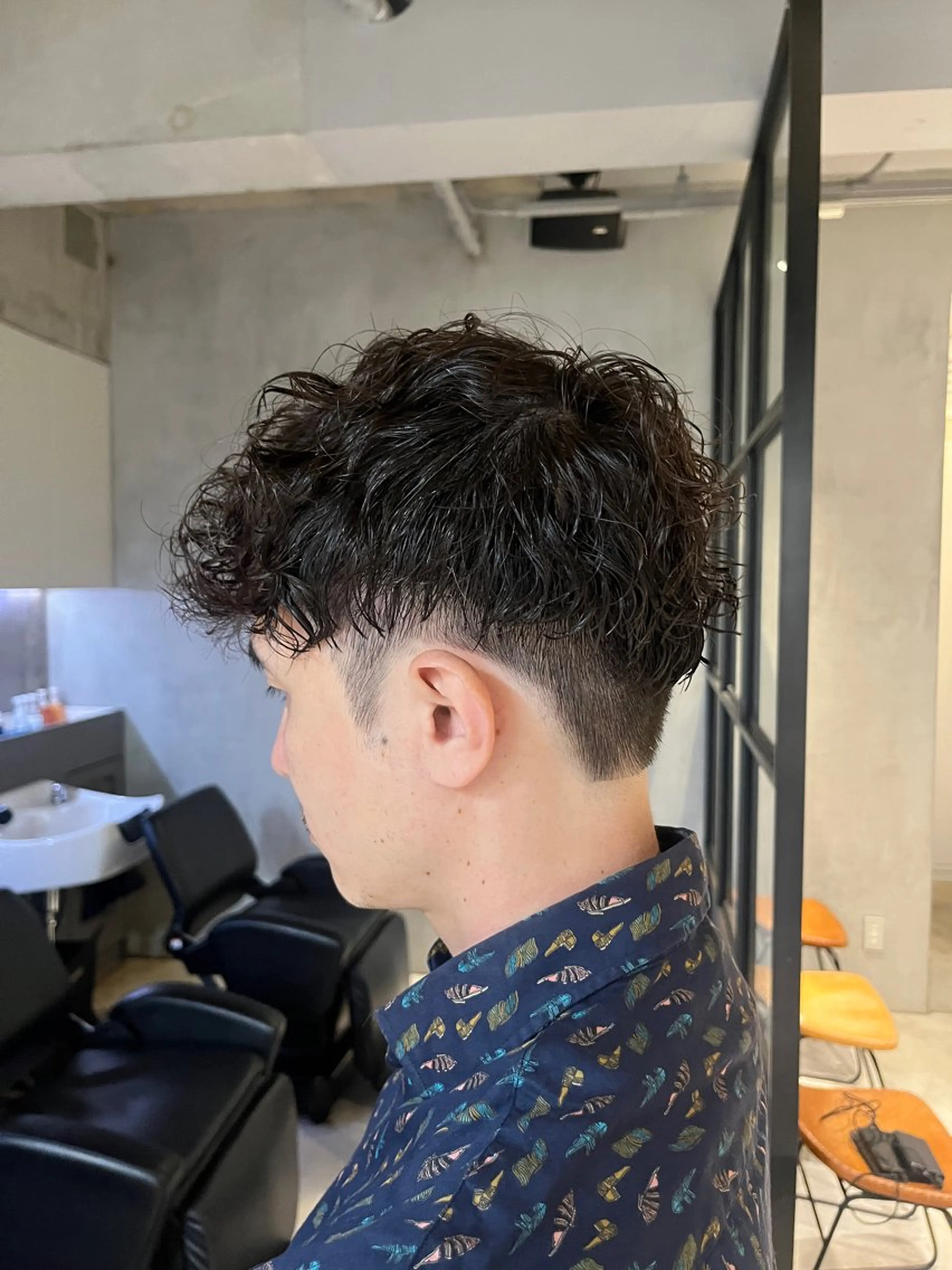 ショート パーマ パーマ elima 調布所属・ちせ/ 透明感カラー /調布˚ 🦢₊✧のヘアスタイル