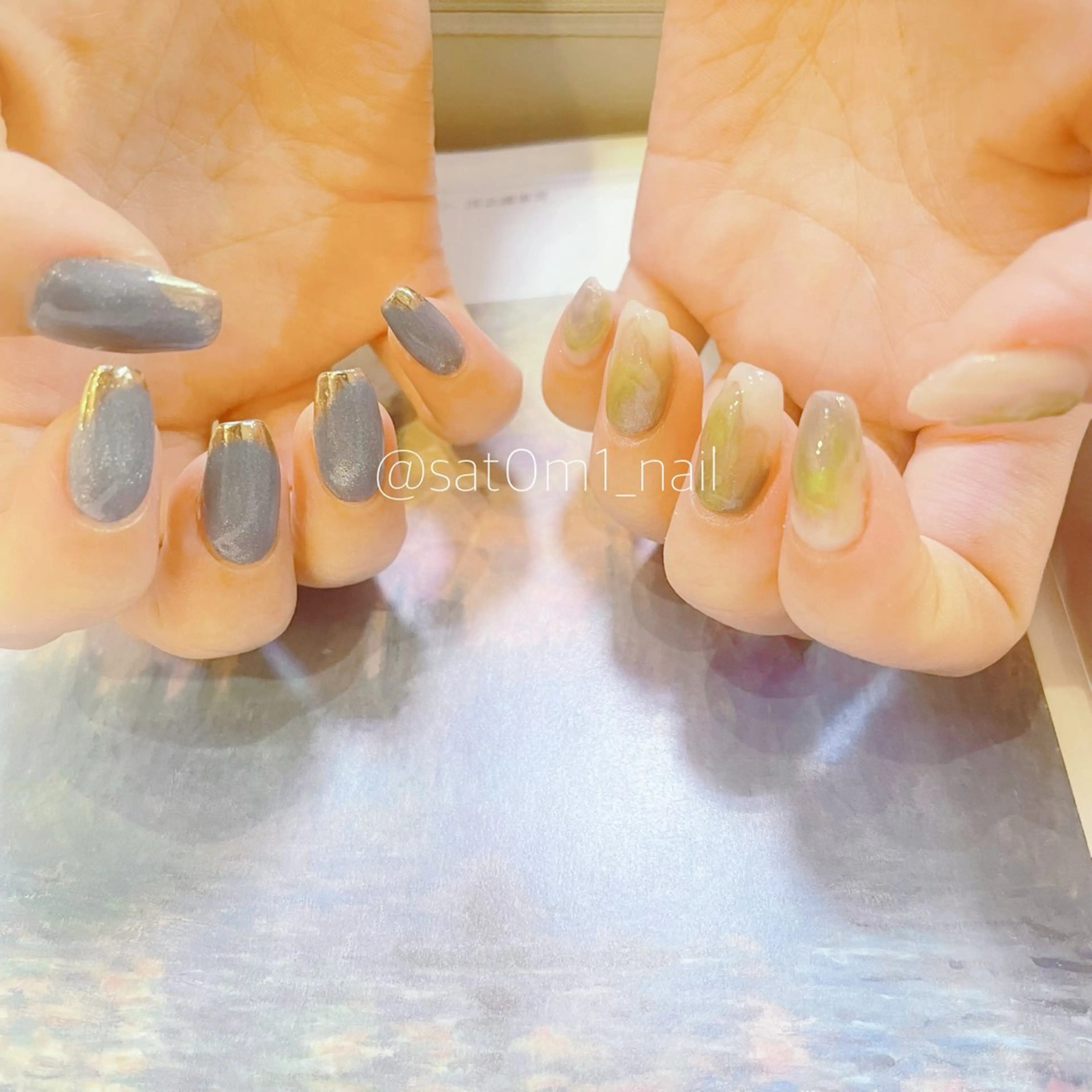 ネイル ハンドネイル 自由が丘✳︎奥沢 nail söpöのネイルデザイン