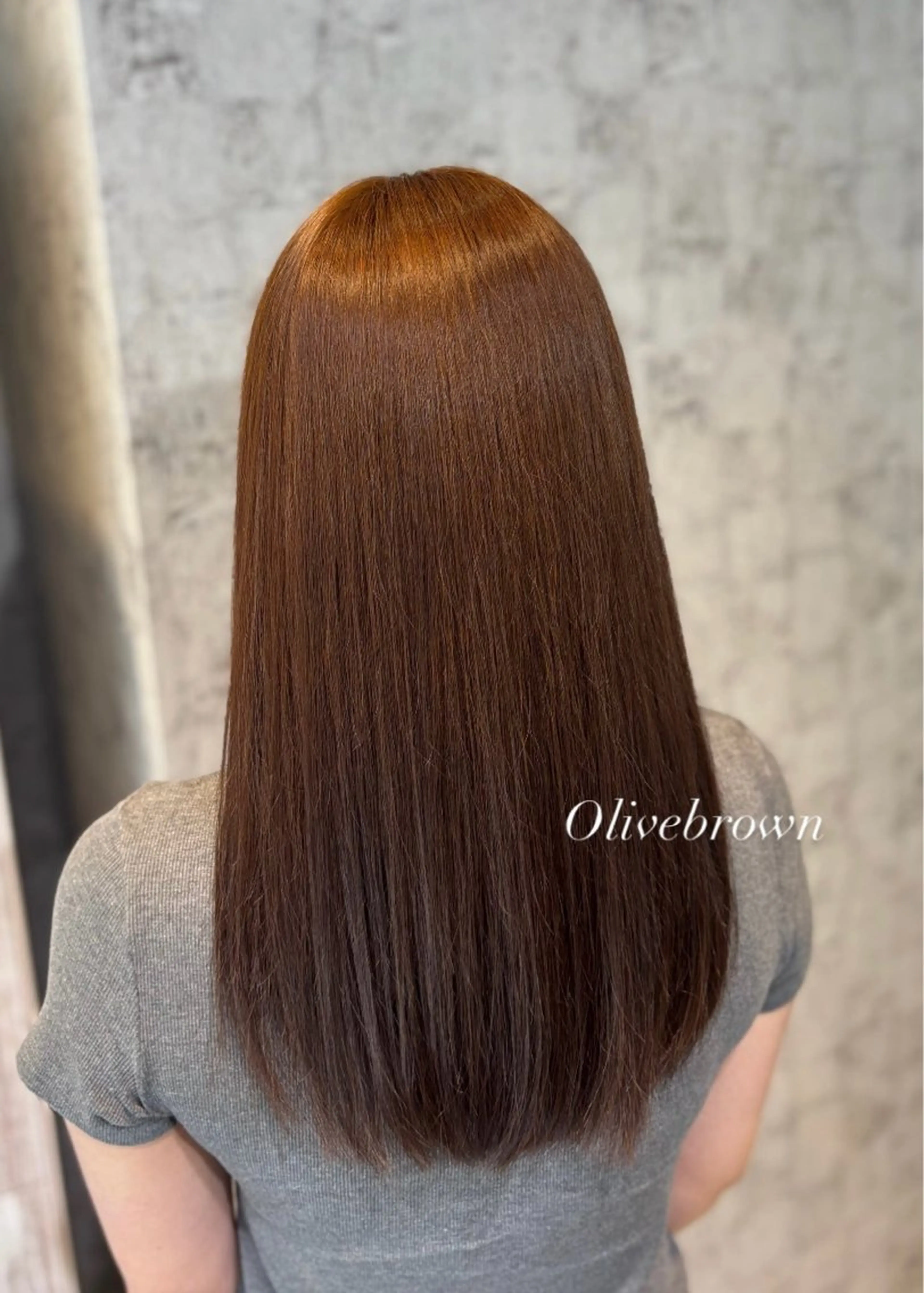 ロング カラー ブリーチ ブラウンカラー ダブルカラー ブリーチなしカラー ヘアカラー ダブルカラー💖 / 髪質改善✨/伽音のヘアスタイル