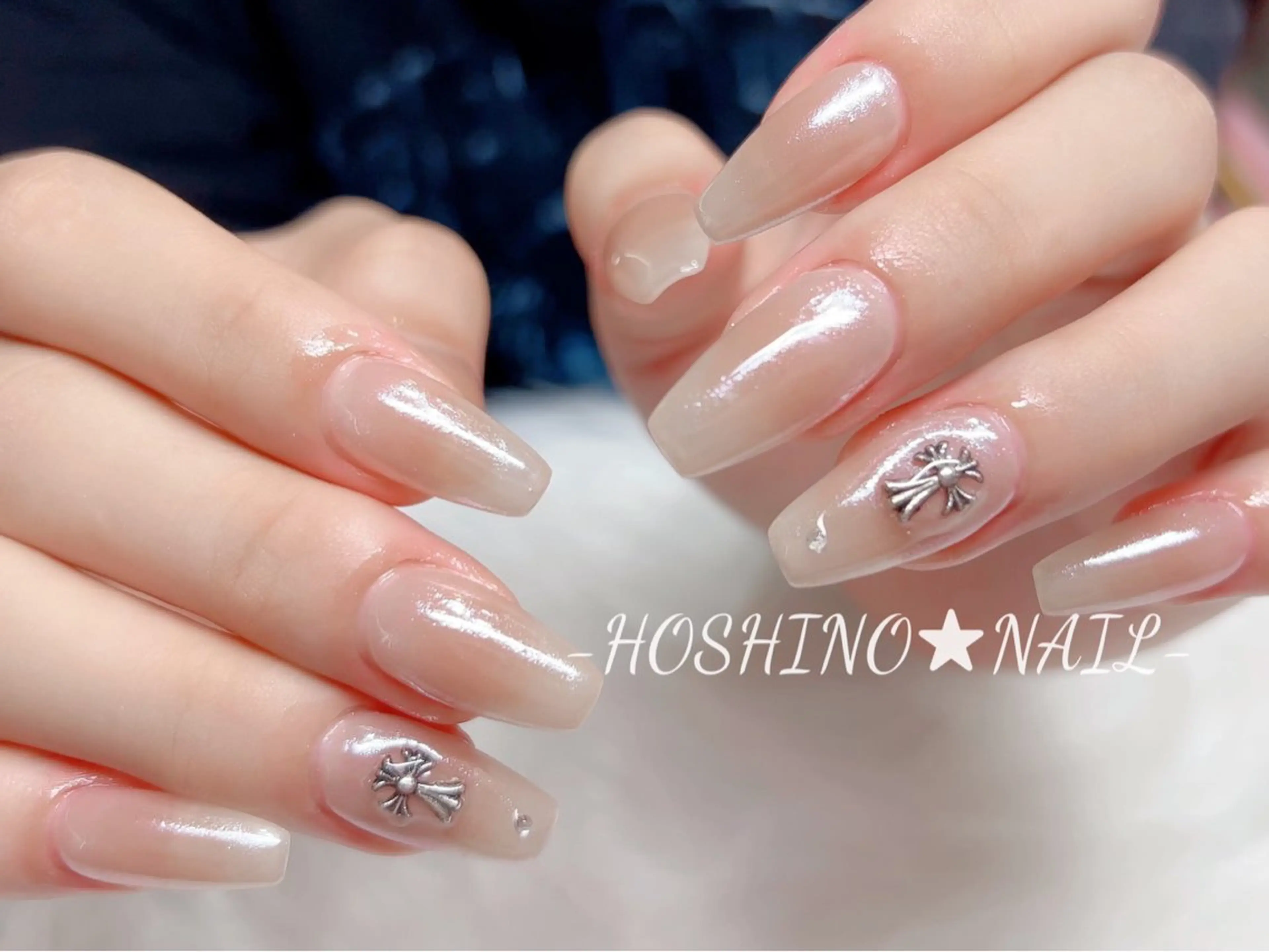 ネイル オーロラネイル チークネイル ドット フットネイル フレンチネイル ハンドネイル ★HOSHINO NAIL★新宿店のネイルデザイン