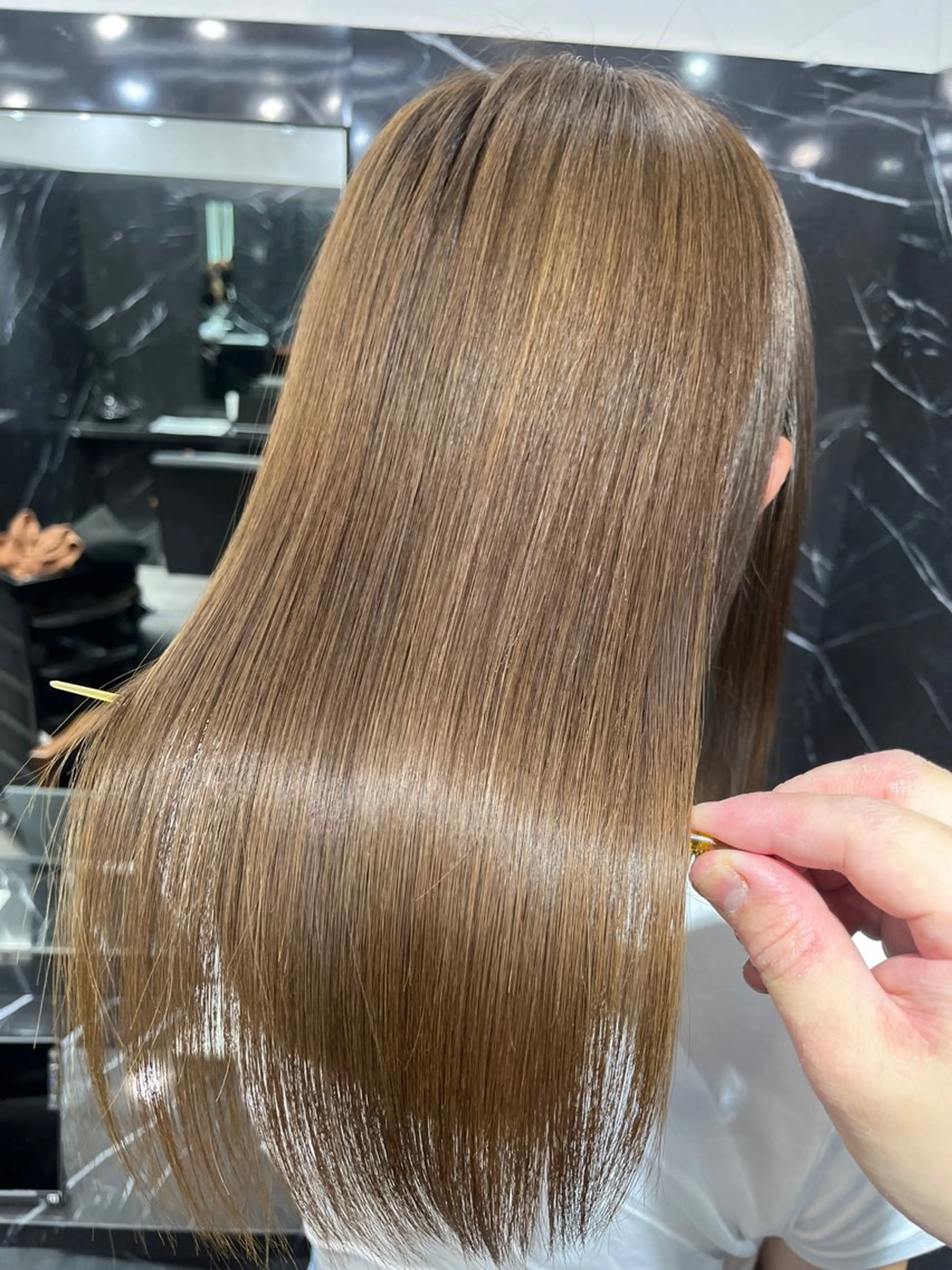 ミディアム くせ毛 SALOWIN神戸三宮Suite店所属・神戸本格派髪質改善 /MITSUKIのヘアスタイル