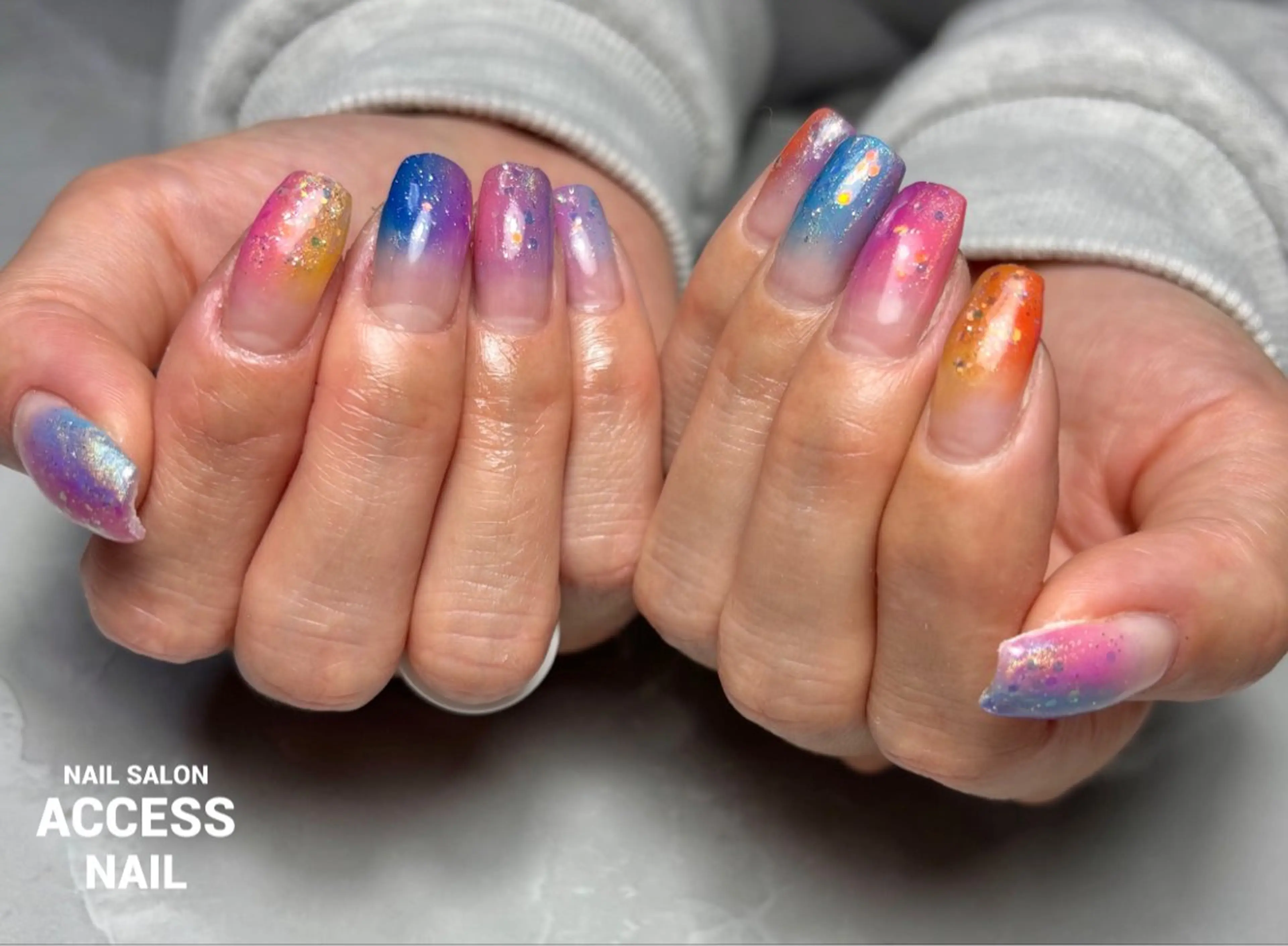 ネイル access nailのネイルデザイン