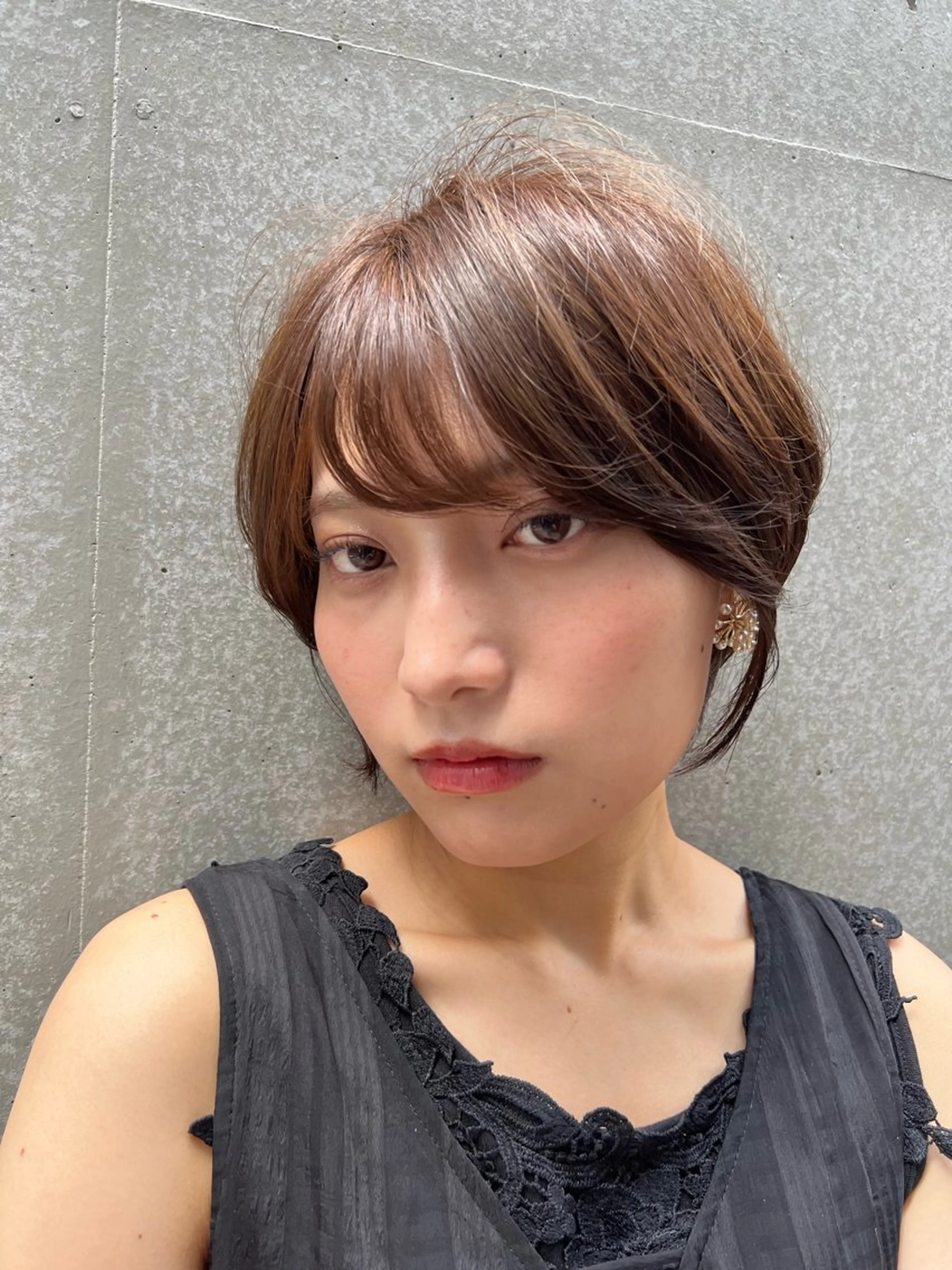 ショート ヘアアレンジ ROBBY所属・松井美樹/似合わせ ガーリー・韓国のヘアスタイル