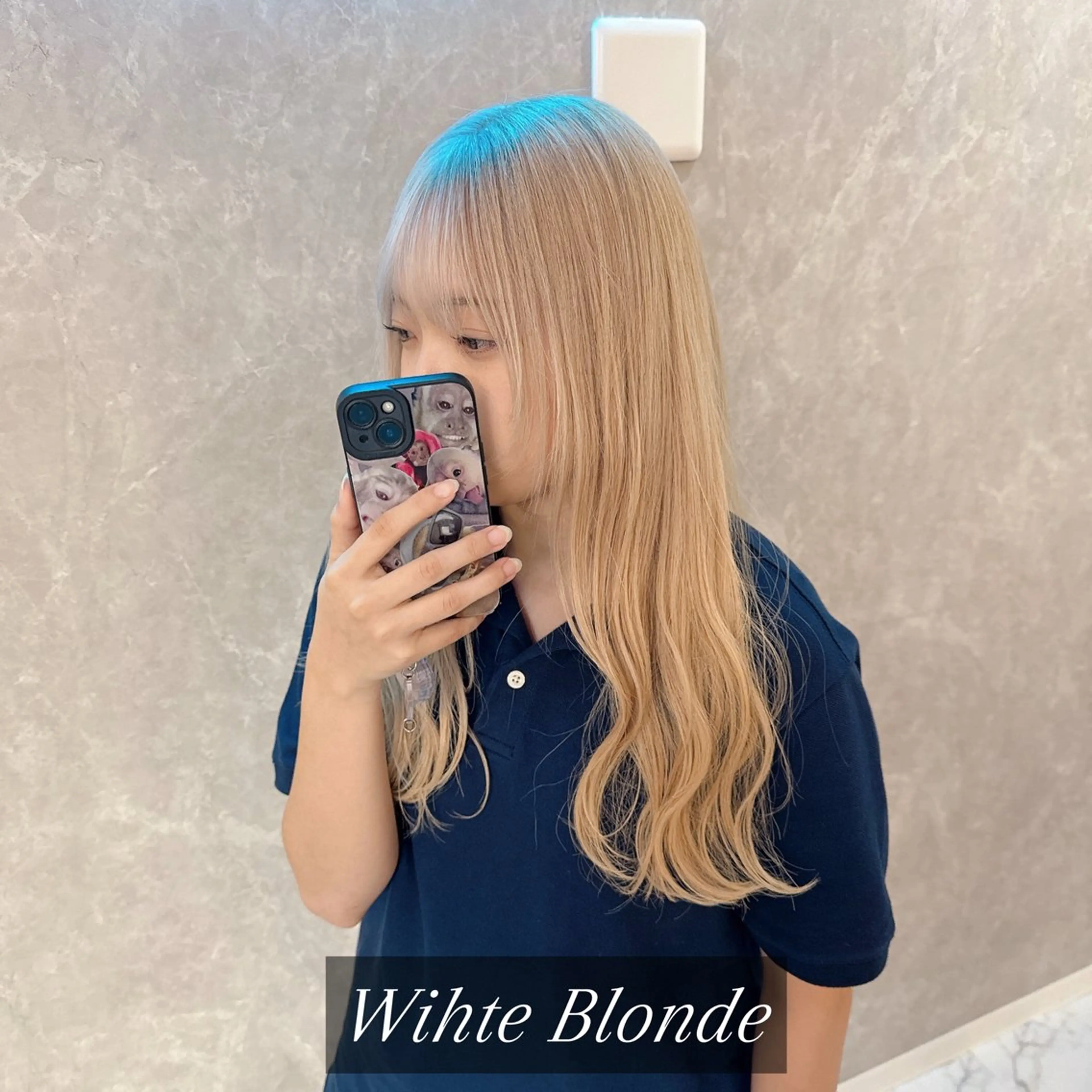 ロング カラー バレイヤージュ ブリーチ ブロンド ケアブリーチ ダブルカラー ヘアカラー トリートメント Lilith 【リリス】のその他イメージ