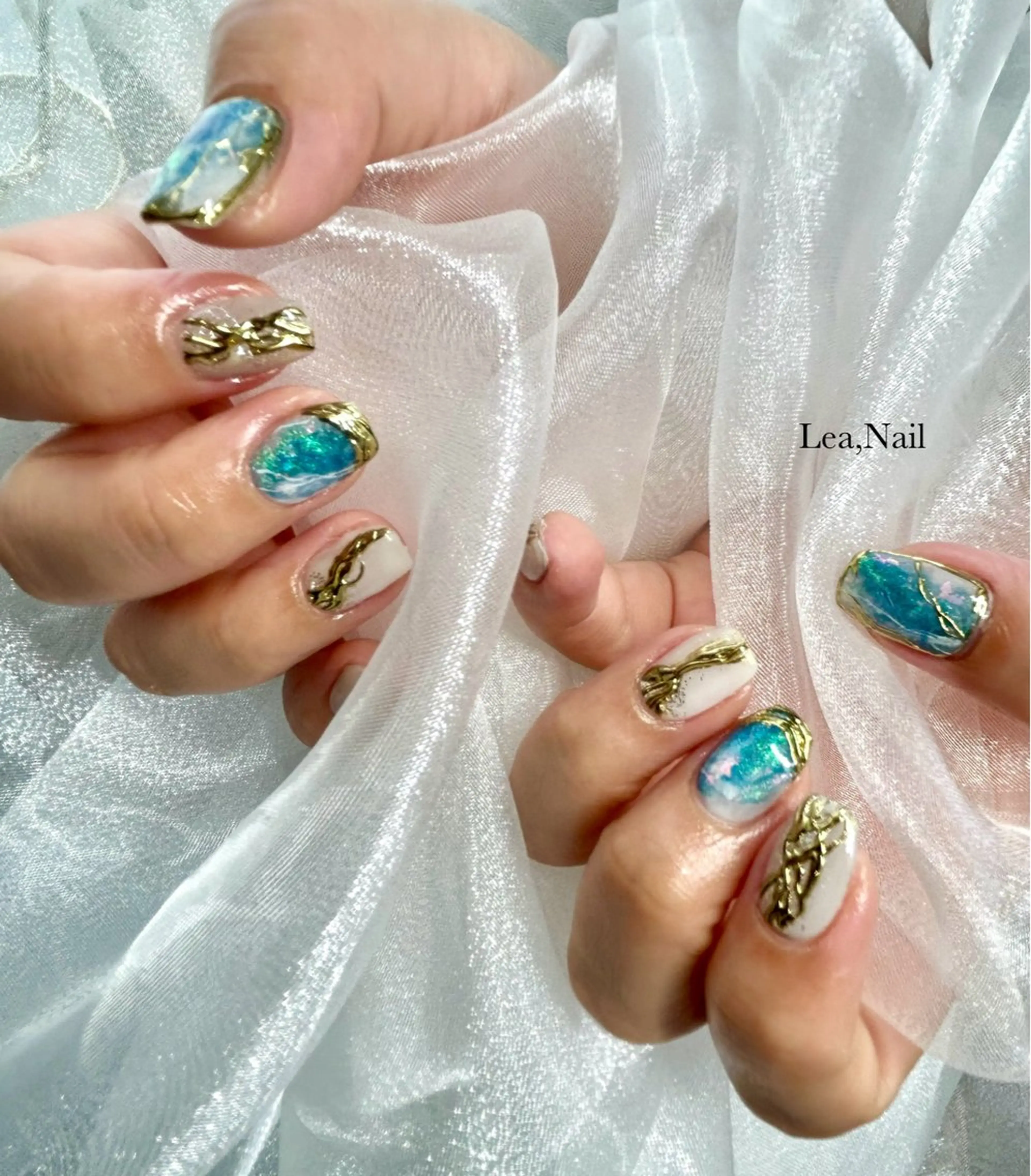 ネイル ハンドネイル Lea,Nail所属・松橋 愛のネイルデザイン
