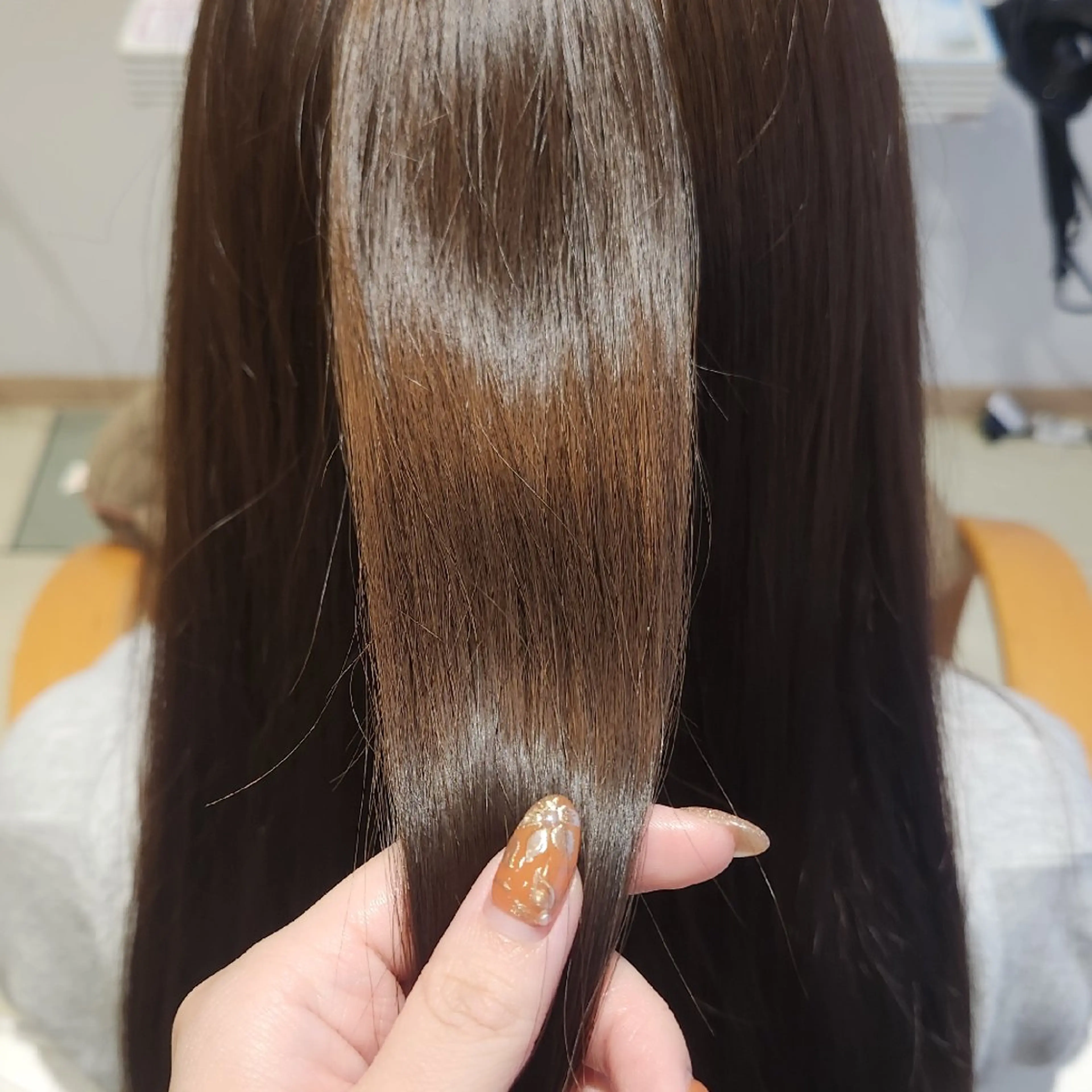 ロング 暖色カラー/髪質改善 /メンズ🧡莉南のヘアスタイル