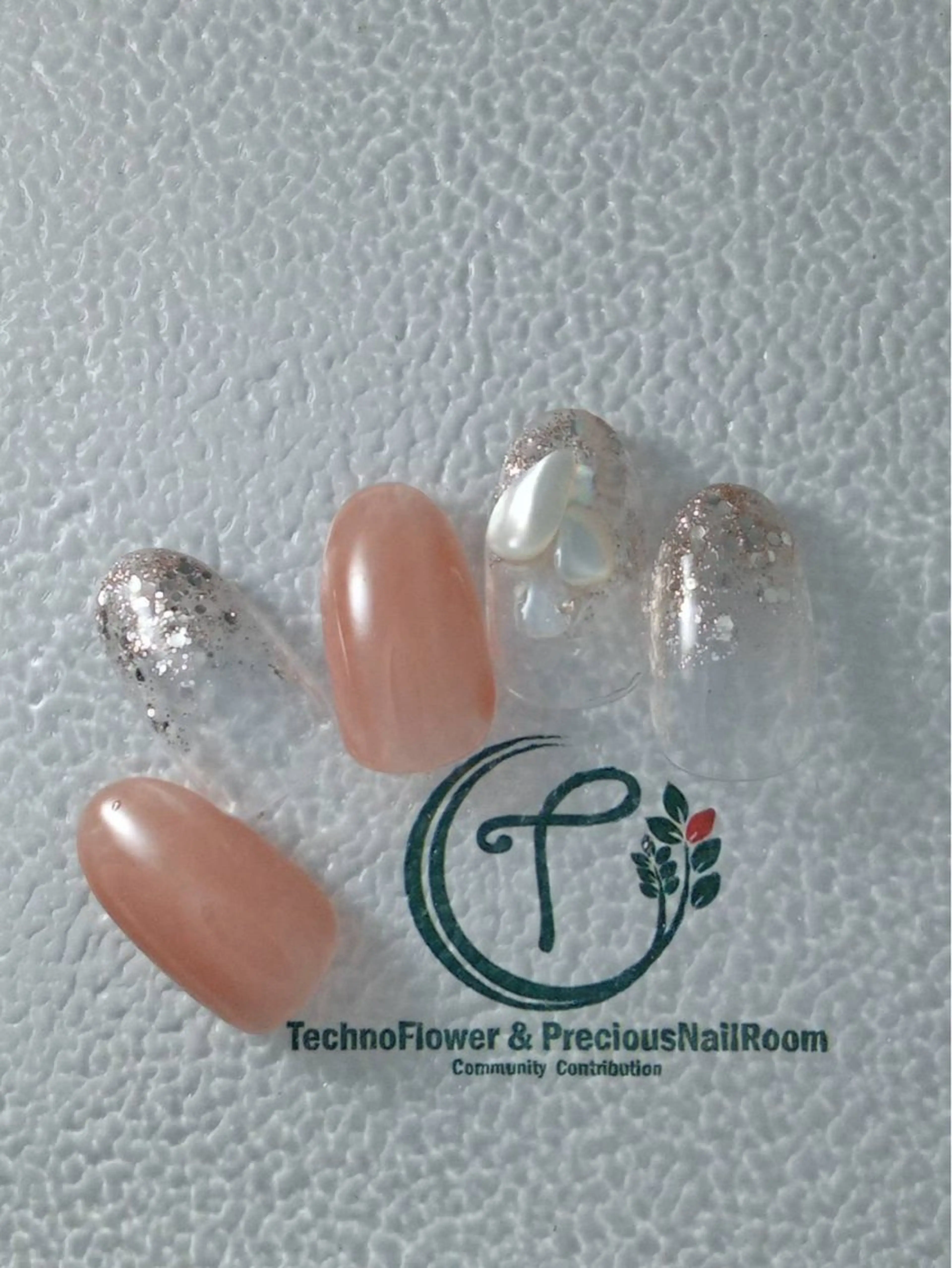ネイル フラワーネイル precious nail room所属・precious nail  roomのネイルデザイン