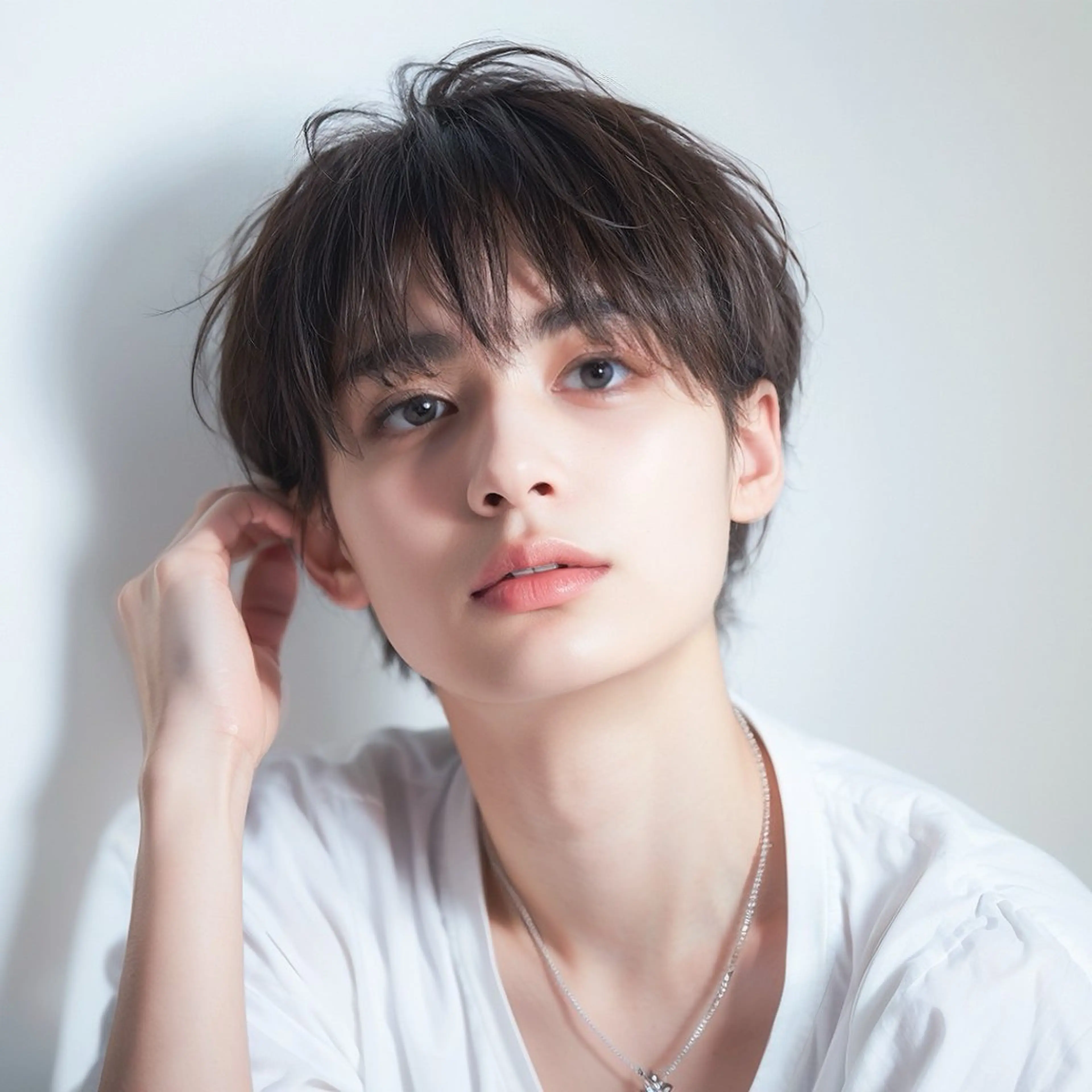 【女性目線のかっこいい柔らか感】カット＋ニュアンスパーマ＋生オイルTR ¥7,800の写真
