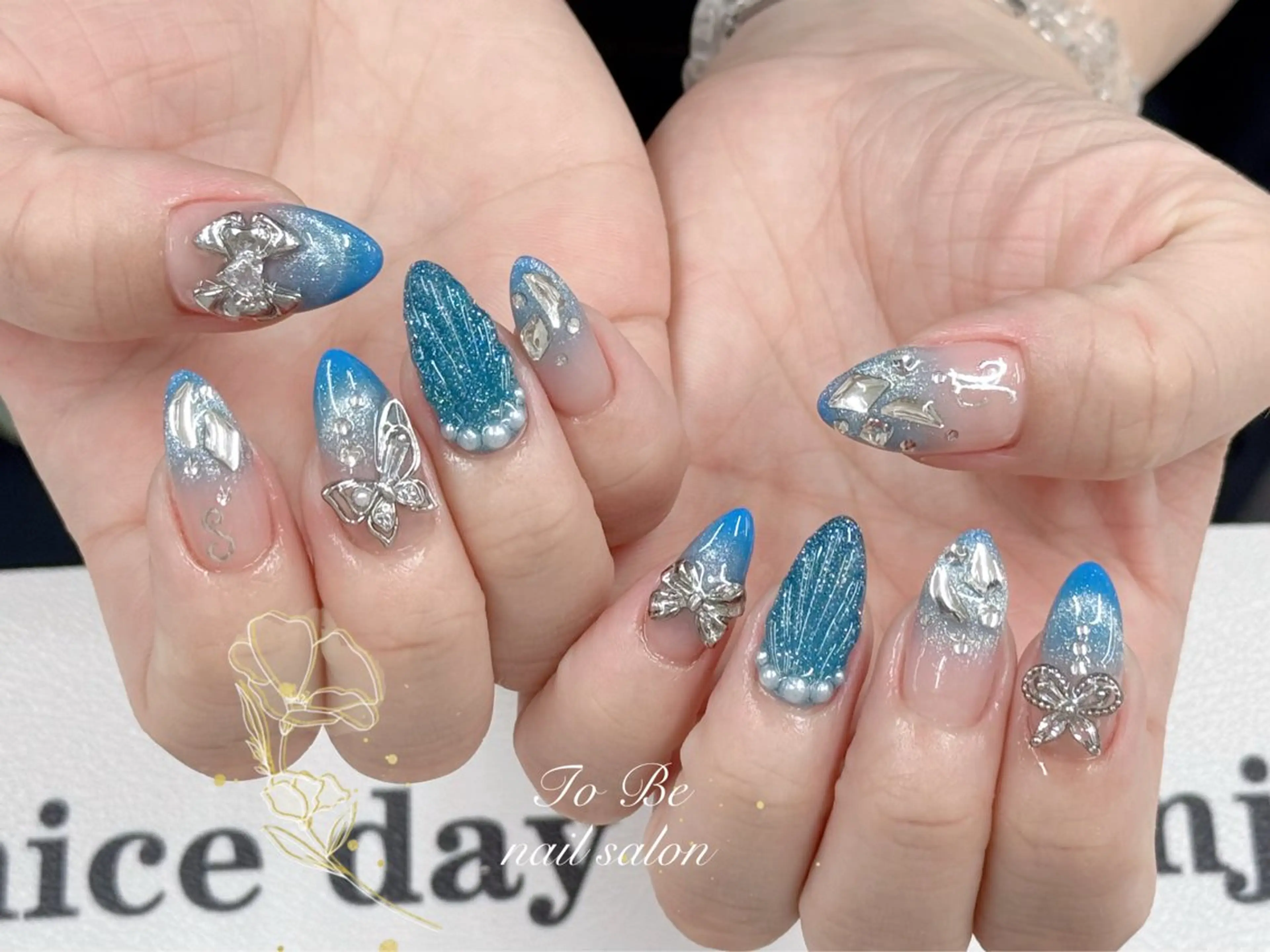 ネイル ハンドネイル Nail Salon To Be珈月のネイルデザイン