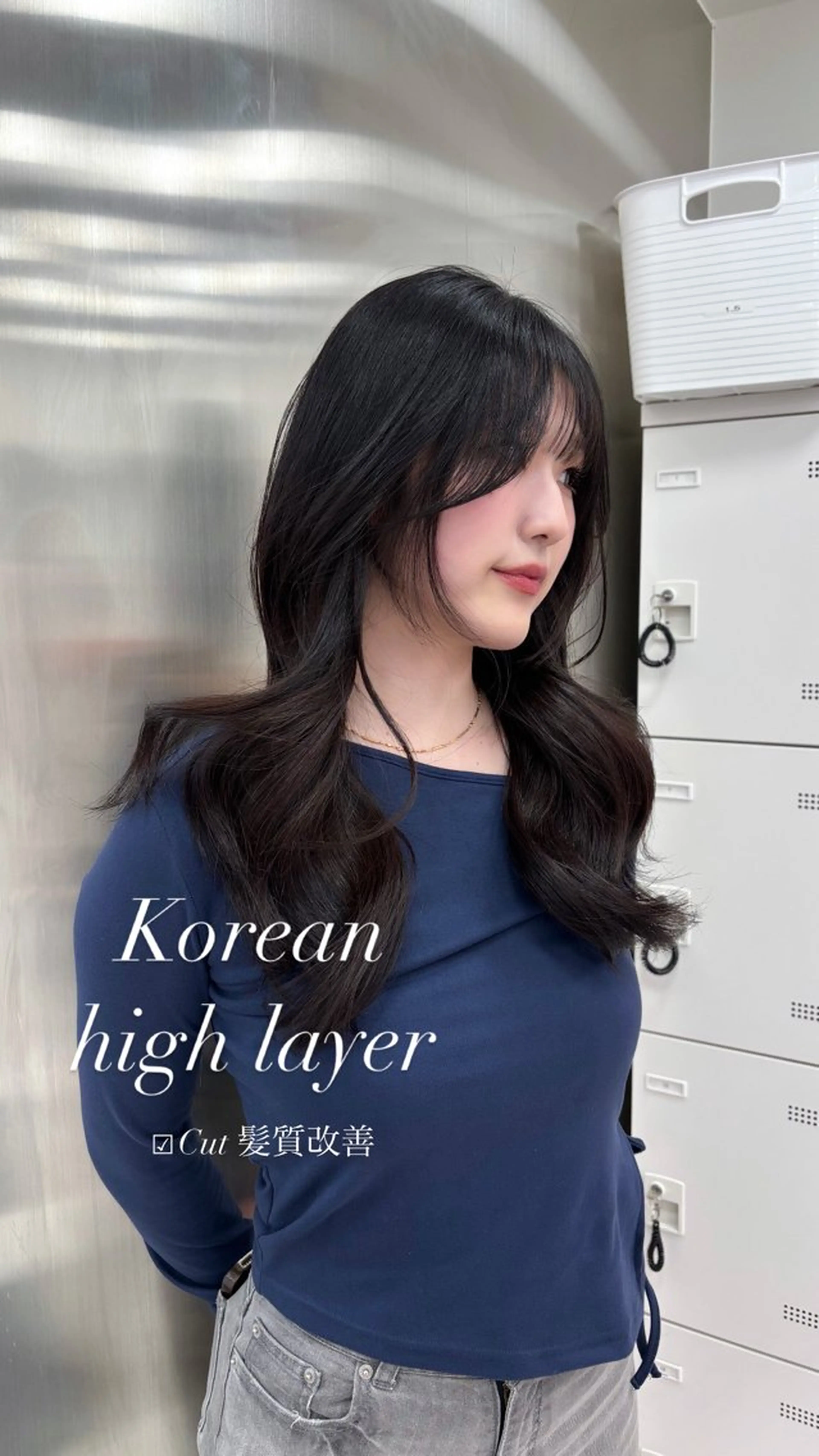 ロング カラー カット ヘアカラー トリートメント ヘッドスパ ヘアセット 表参道ハッシュカット レイヤー/リノンのヘアスタイル