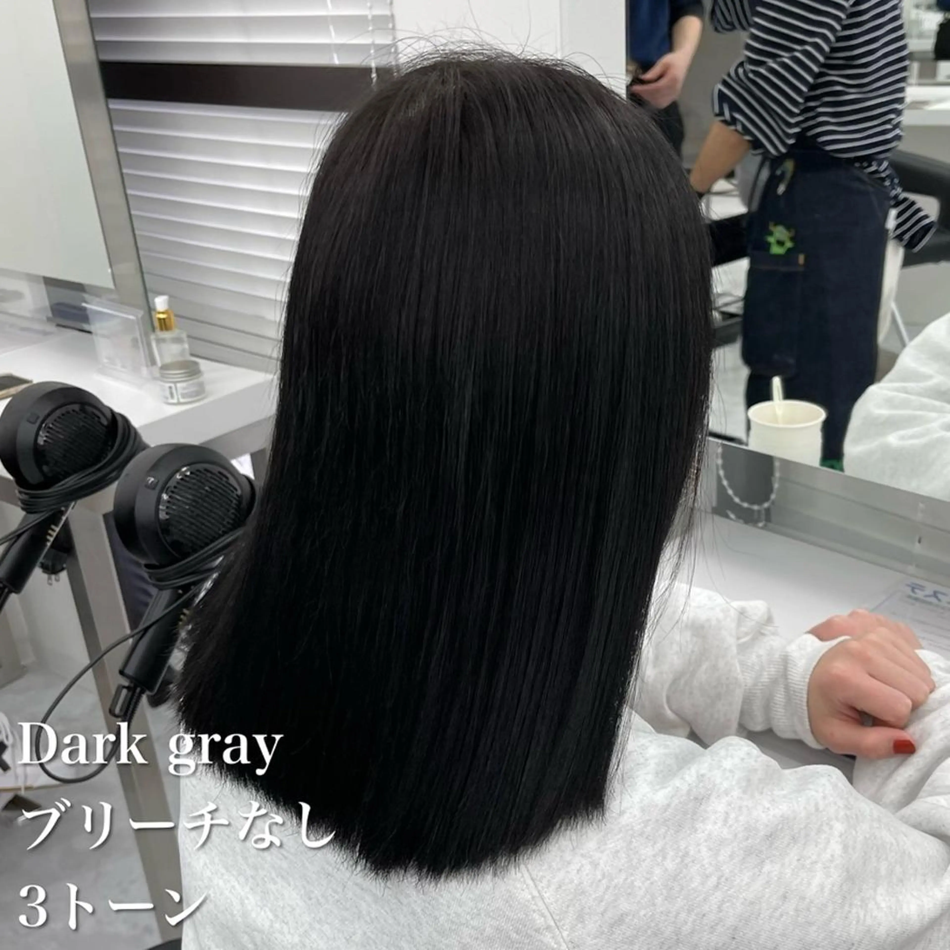カラー 暗め透明感カラー🤍 銀座TUNE🤍のヘアスタイル