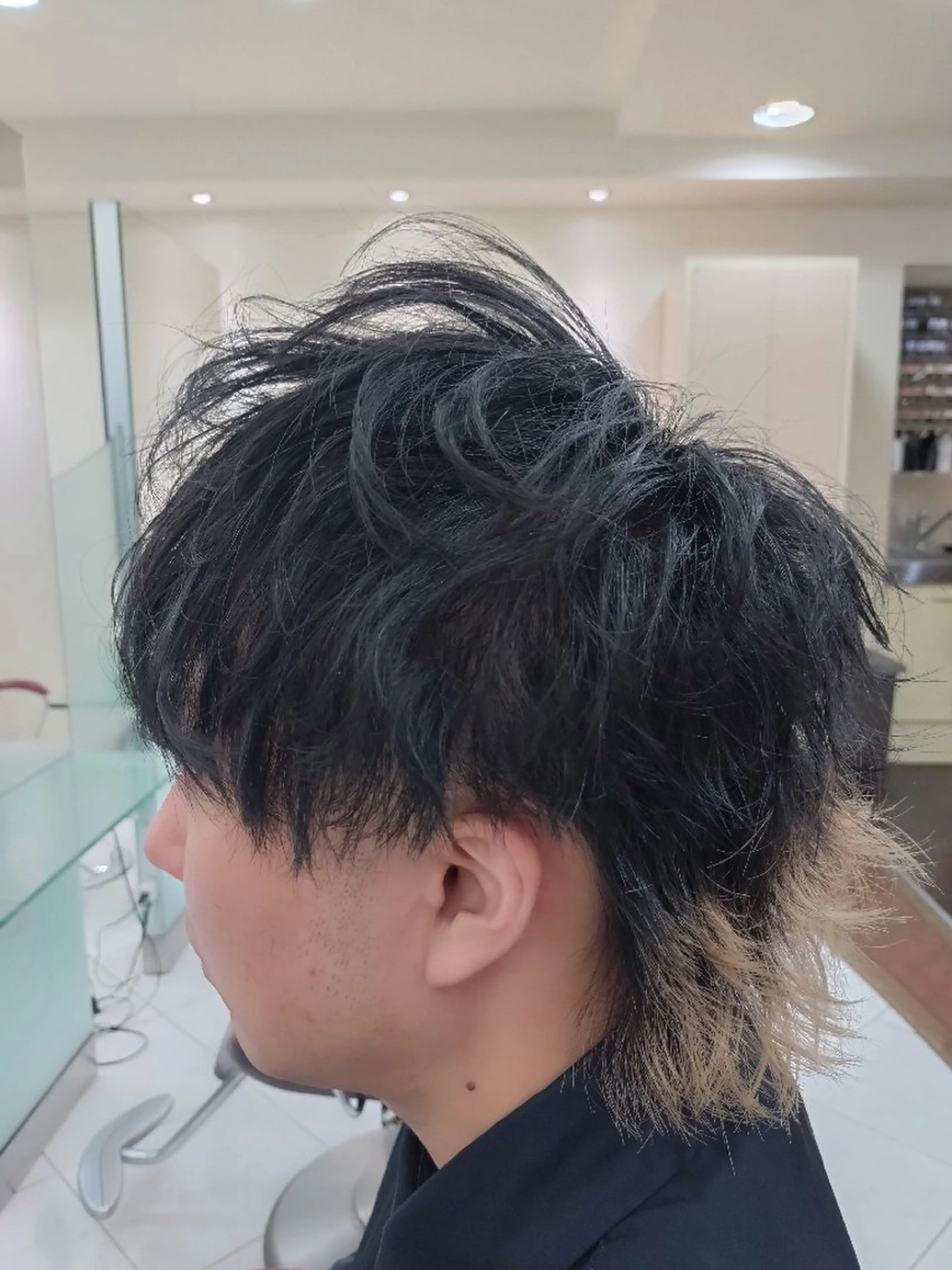 ショート ヘアアレンジ メンズ マッシュウルフ マッシュ メンズウルフカット ショートヘア ウルフカット 🐺一ノ瀬 凌 / デザインウルフ🐺のヘアスタイル