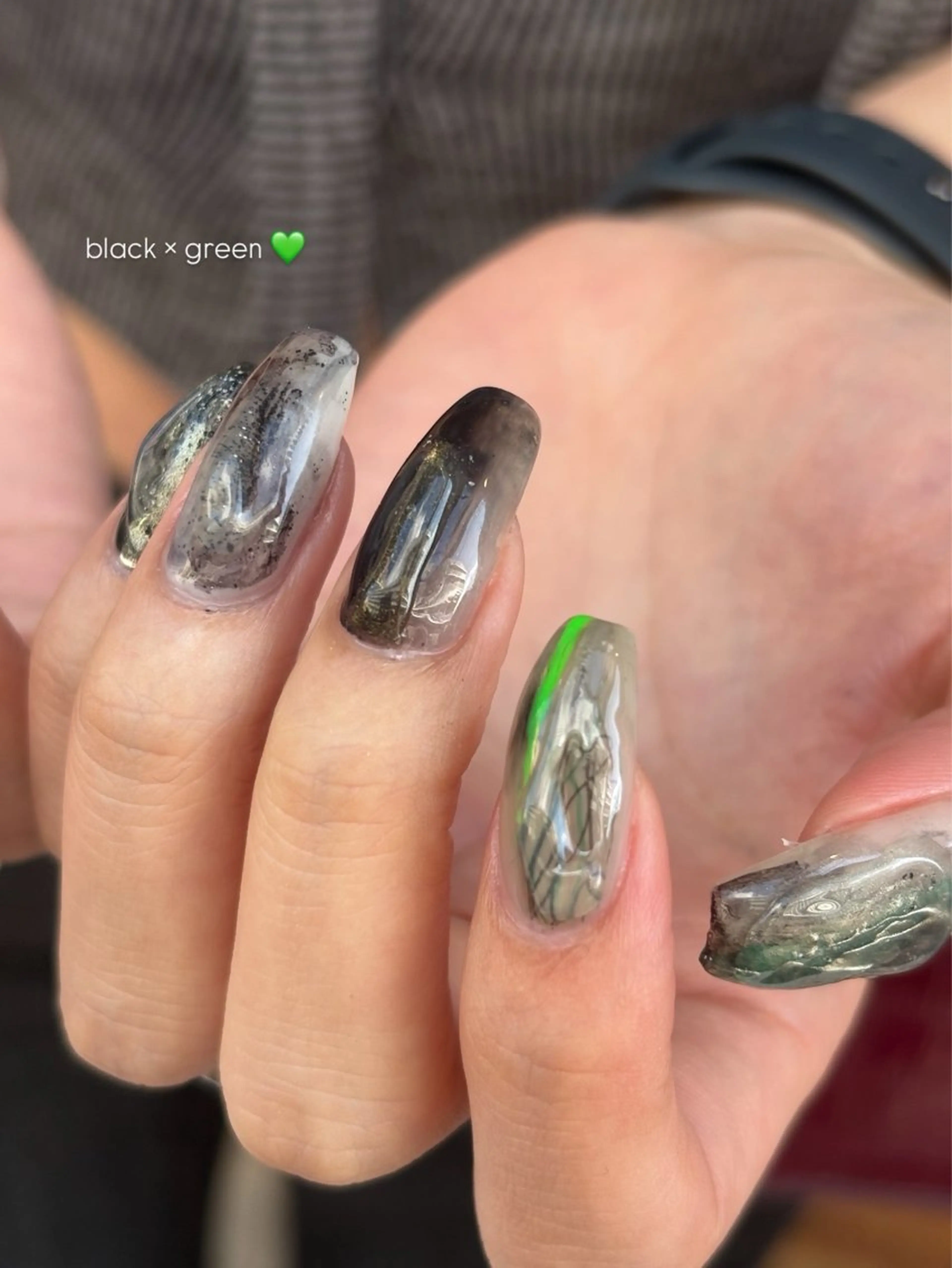 ネイル ハンドネイル 𝗿𝗶𝗰𝗼 ˎˊ˗のネイルデザイン